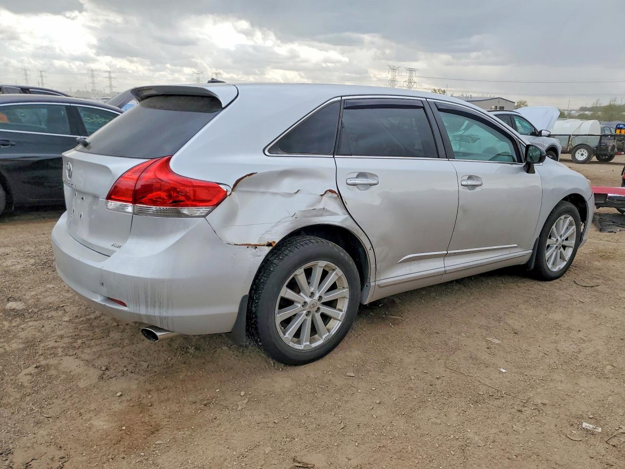 2010 Toyota Venza Awd 4cyl Silver vin: 4T3BA3BB8AU015803