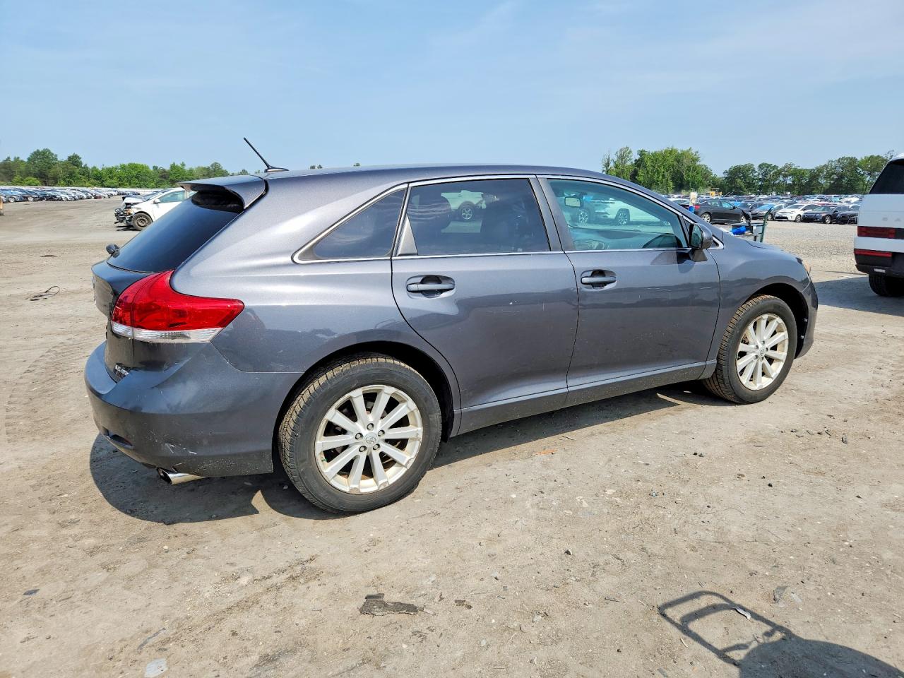 2012 Toyota Venza Le Gray vin: 4T3BA3BB8CU030367