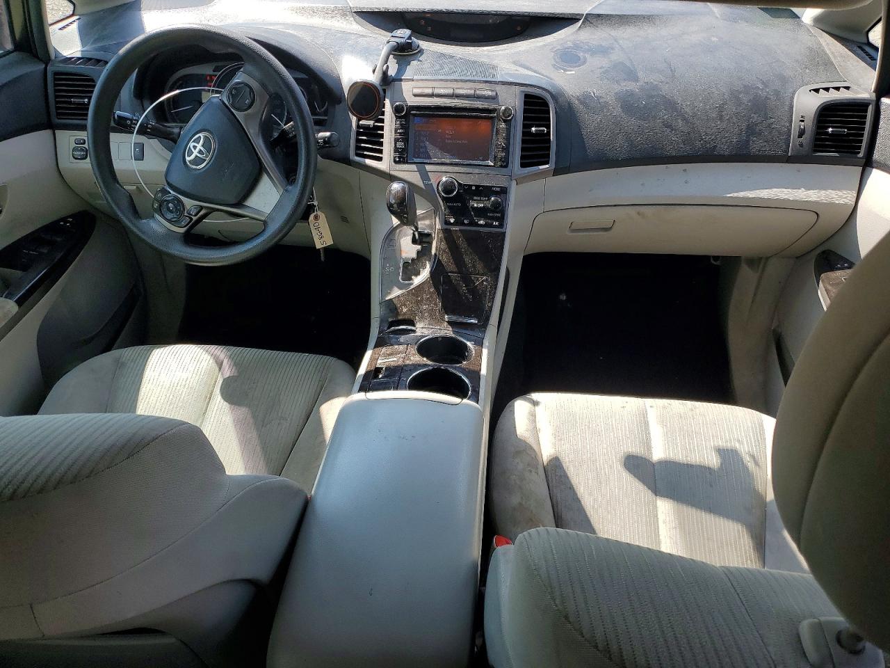 2013 Toyota Venza Le White vin: 4T3BA3BB8DU036672
