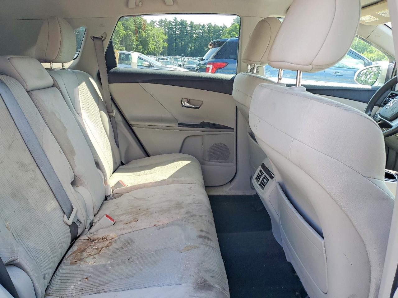 2013 Toyota Venza Le White vin: 4T3BA3BB8DU036672