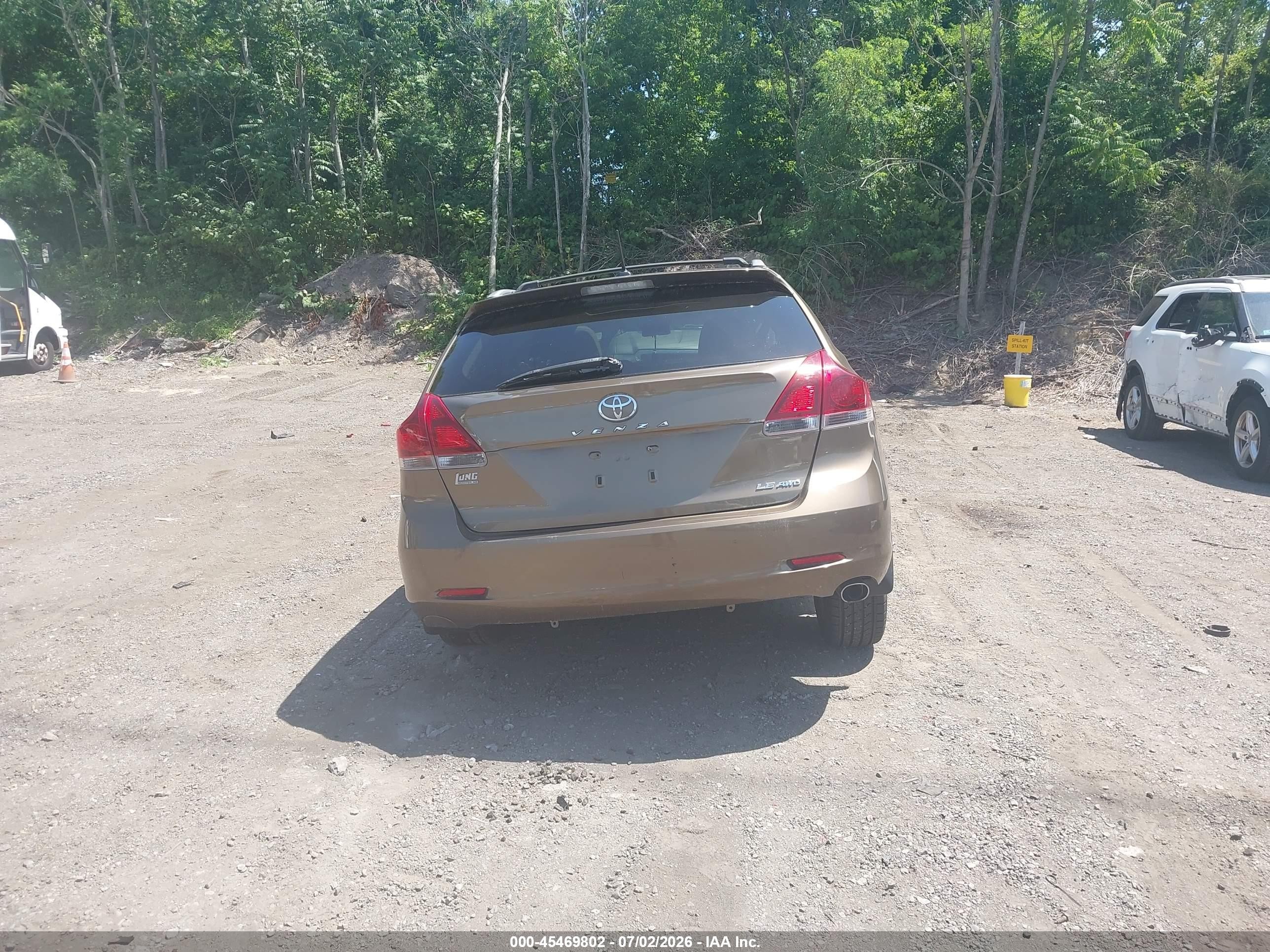 2013 Toyota Venza Le Gold vin: 4T3BA3BB8DU036722