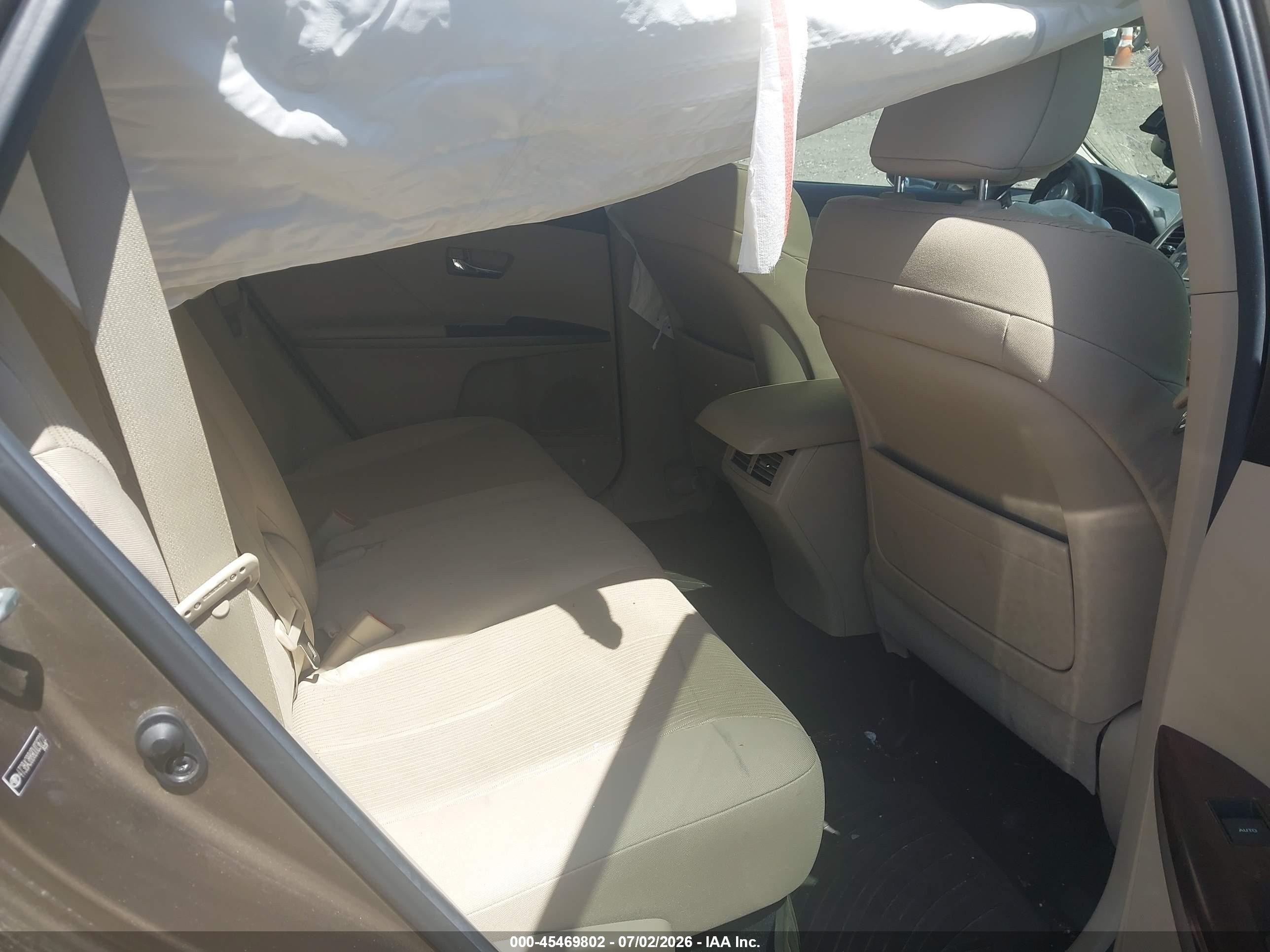 2013 Toyota Venza Le Gold vin: 4T3BA3BB8DU036722