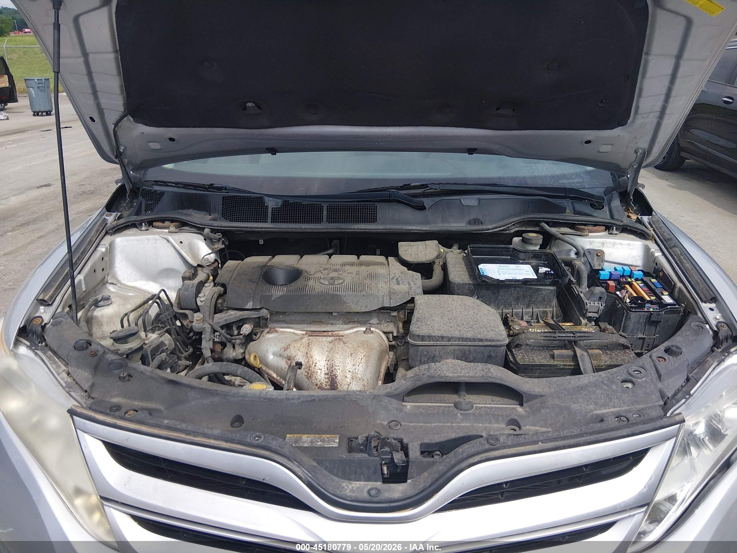 2013 Toyota Venza Le Gray vin: 4T3BA3BB8DU039328