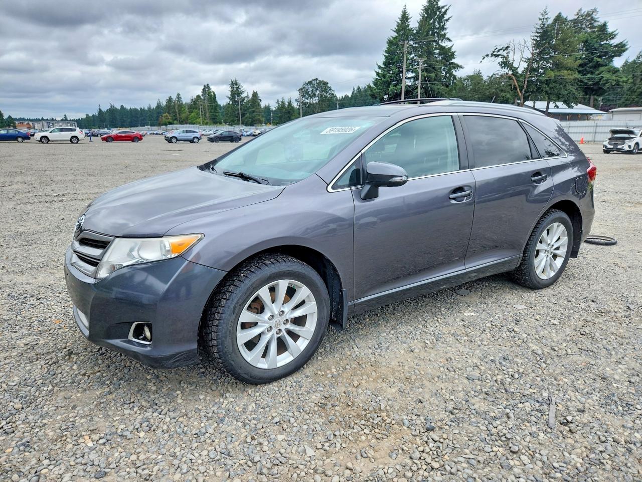 2013 Toyota Venza Le Gray vin: 4T3BA3BB8DU047932