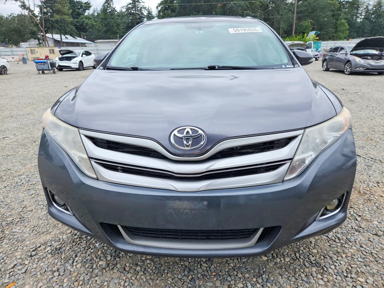 2013 Toyota Venza Le Gray vin: 4T3BA3BB8DU047932