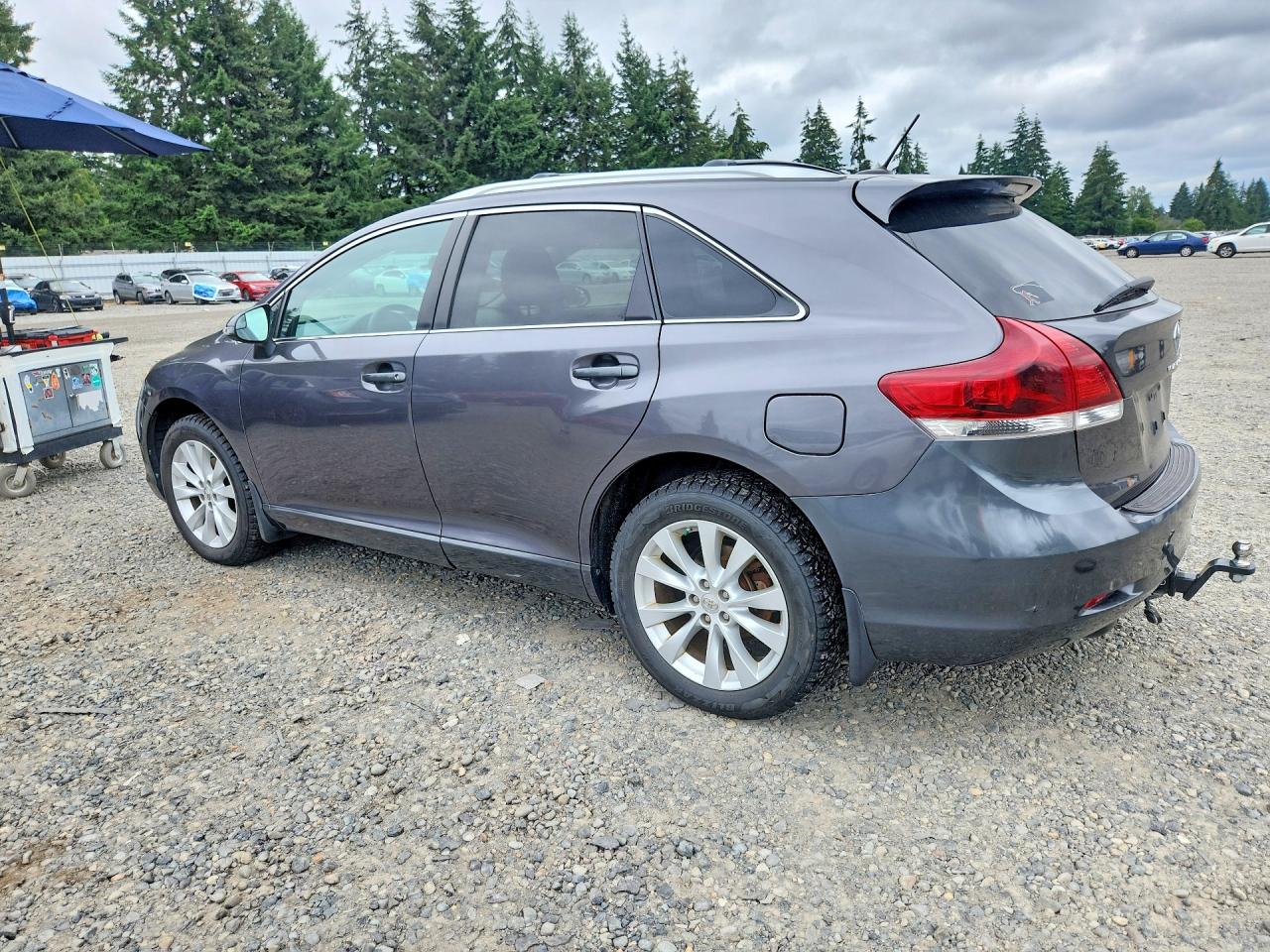 2013 Toyota Venza Le Gray vin: 4T3BA3BB8DU047932