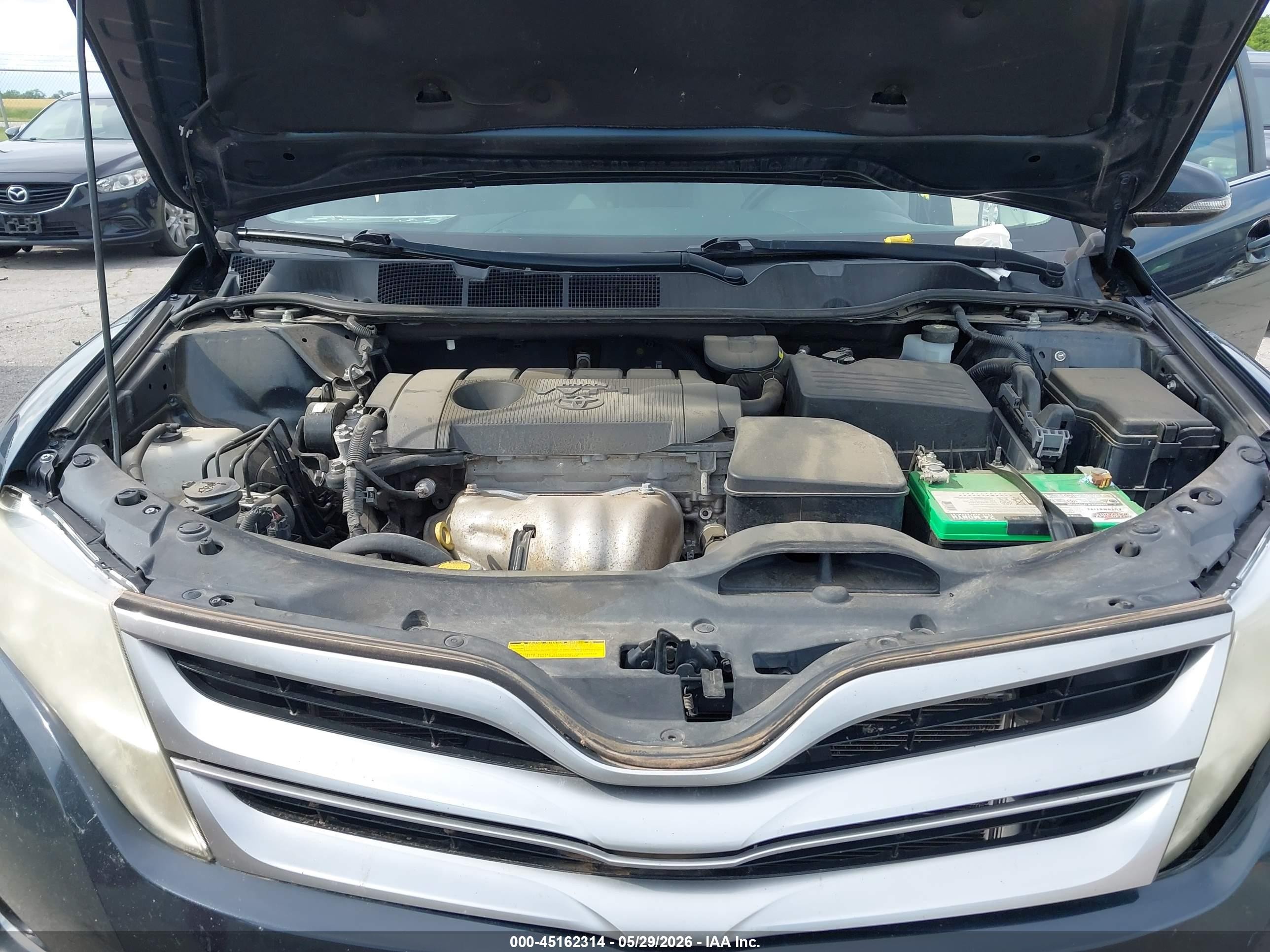 2013 Toyota Venza Le Синий vin: 4T3BA3BB8DU048773