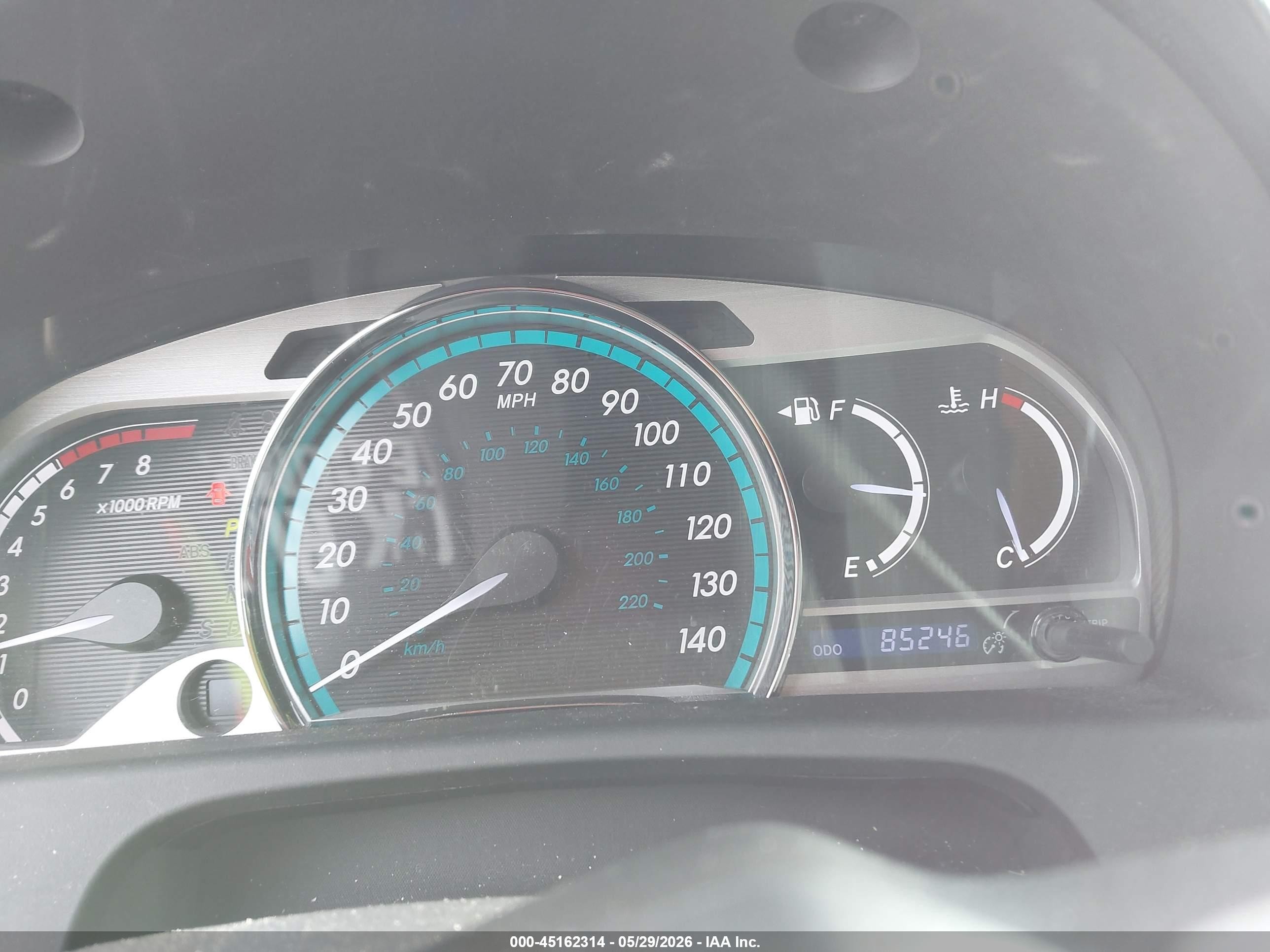 2013 Toyota Venza Le Синий vin: 4T3BA3BB8DU048773