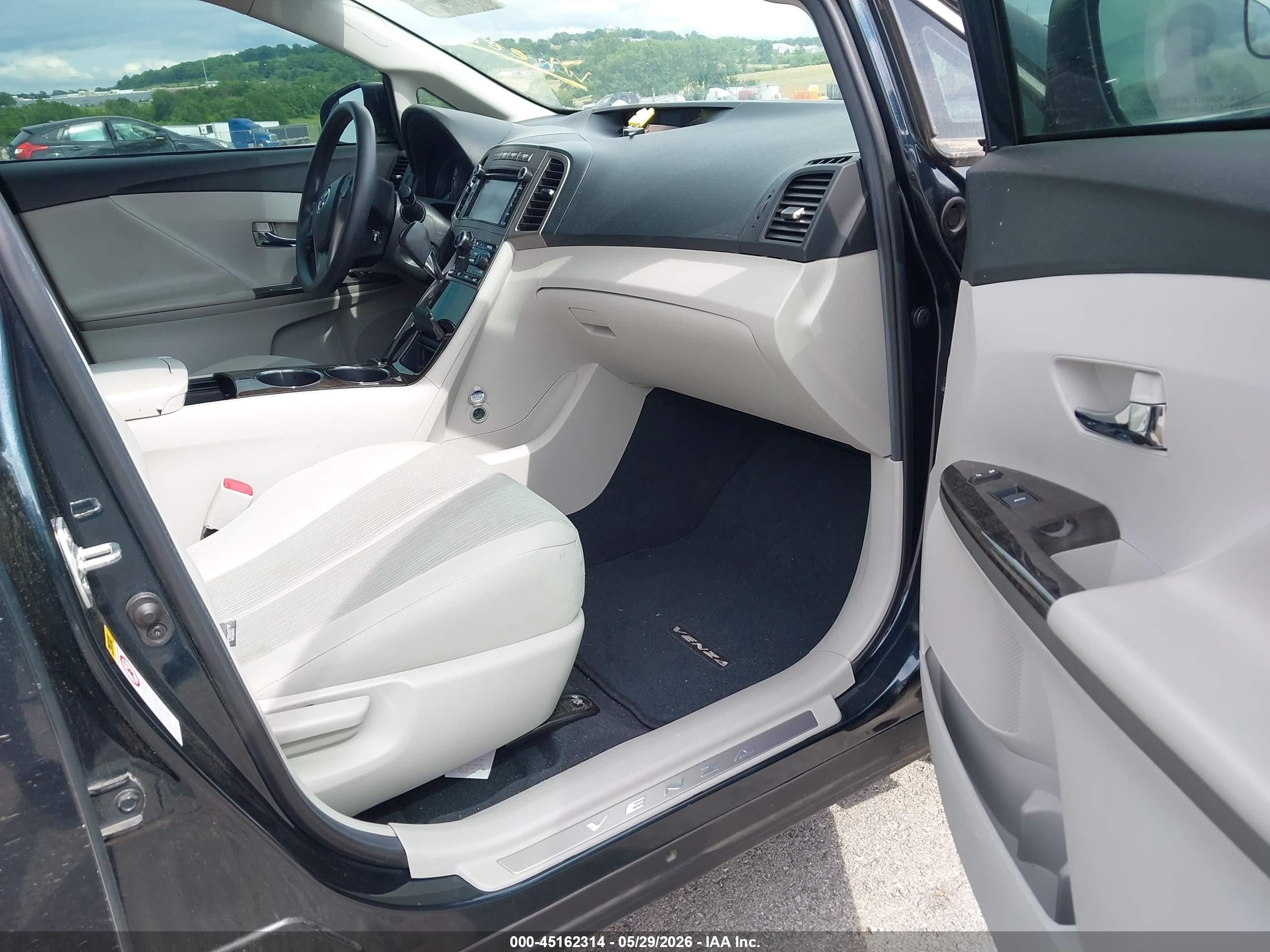 2013 Toyota Venza Le Синий vin: 4T3BA3BB8DU048773
