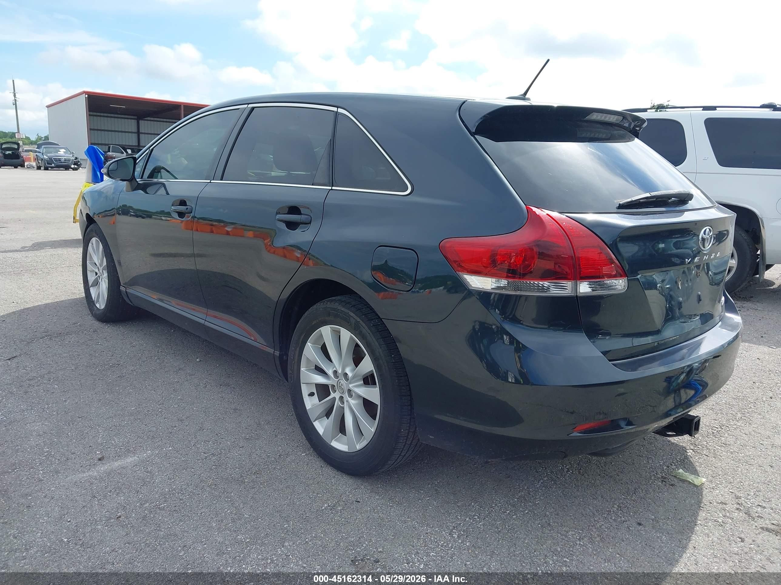 2013 Toyota Venza Le Синий vin: 4T3BA3BB8DU048773