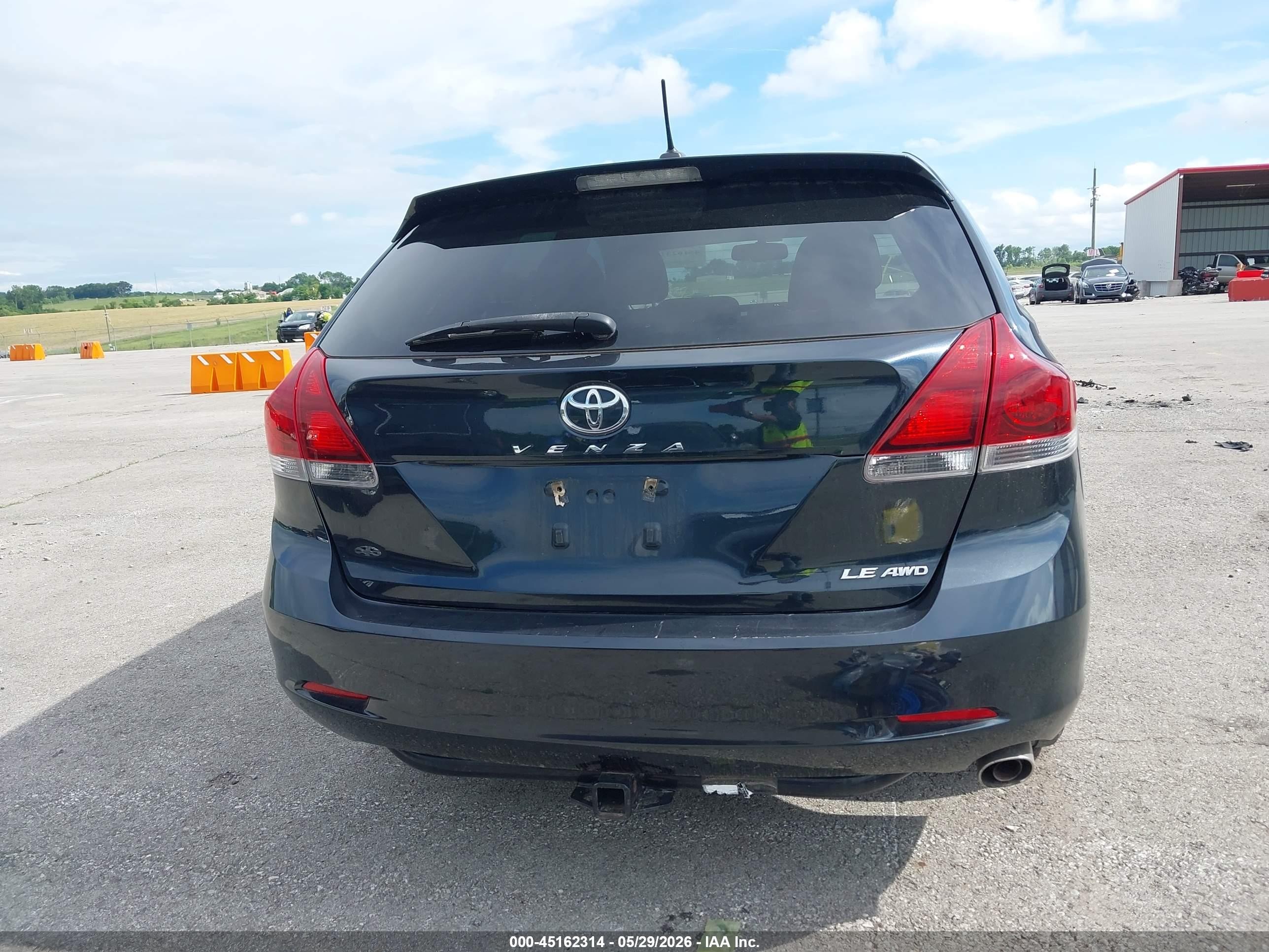 2013 Toyota Venza Le Синий vin: 4T3BA3BB8DU048773