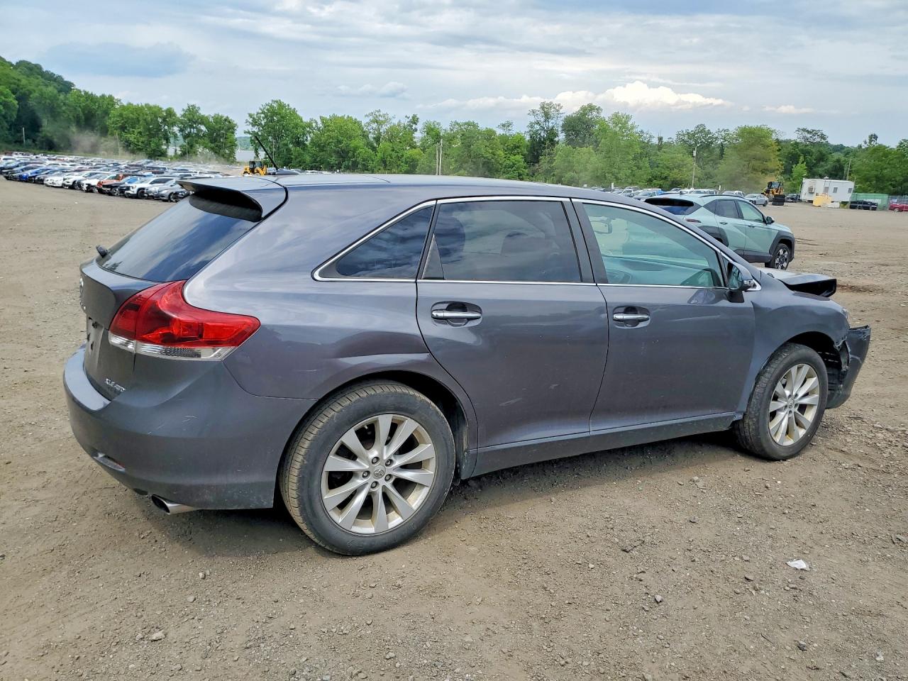 2014 Toyota Venza Xle Gray vin: 4T3BA3BB8EU061167