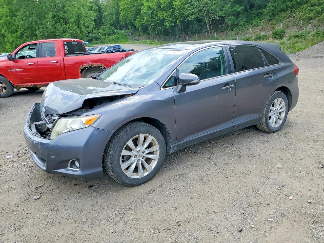2014 Toyota Venza Xle Gray vin: 4T3BA3BB8EU061167