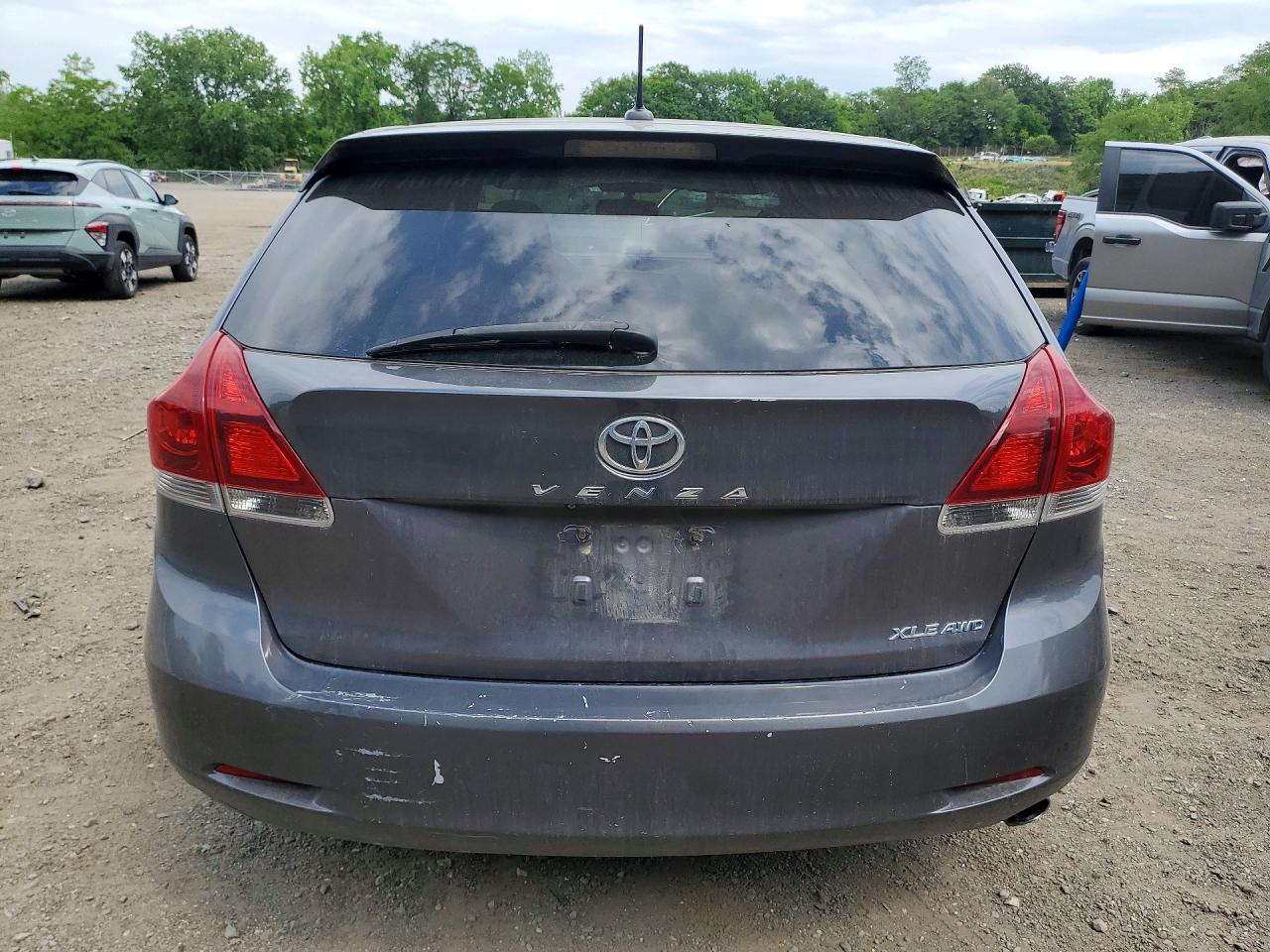 2014 Toyota Venza Xle Gray vin: 4T3BA3BB8EU061167