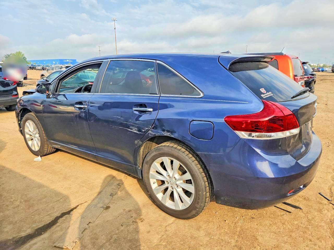 2015 Toyota Venza Xle Blue vin: 4T3BA3BB8FU067763