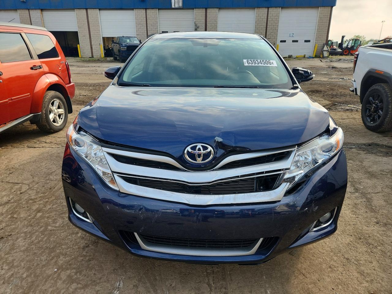 2015 Toyota Venza Xle Blue vin: 4T3BA3BB8FU067763