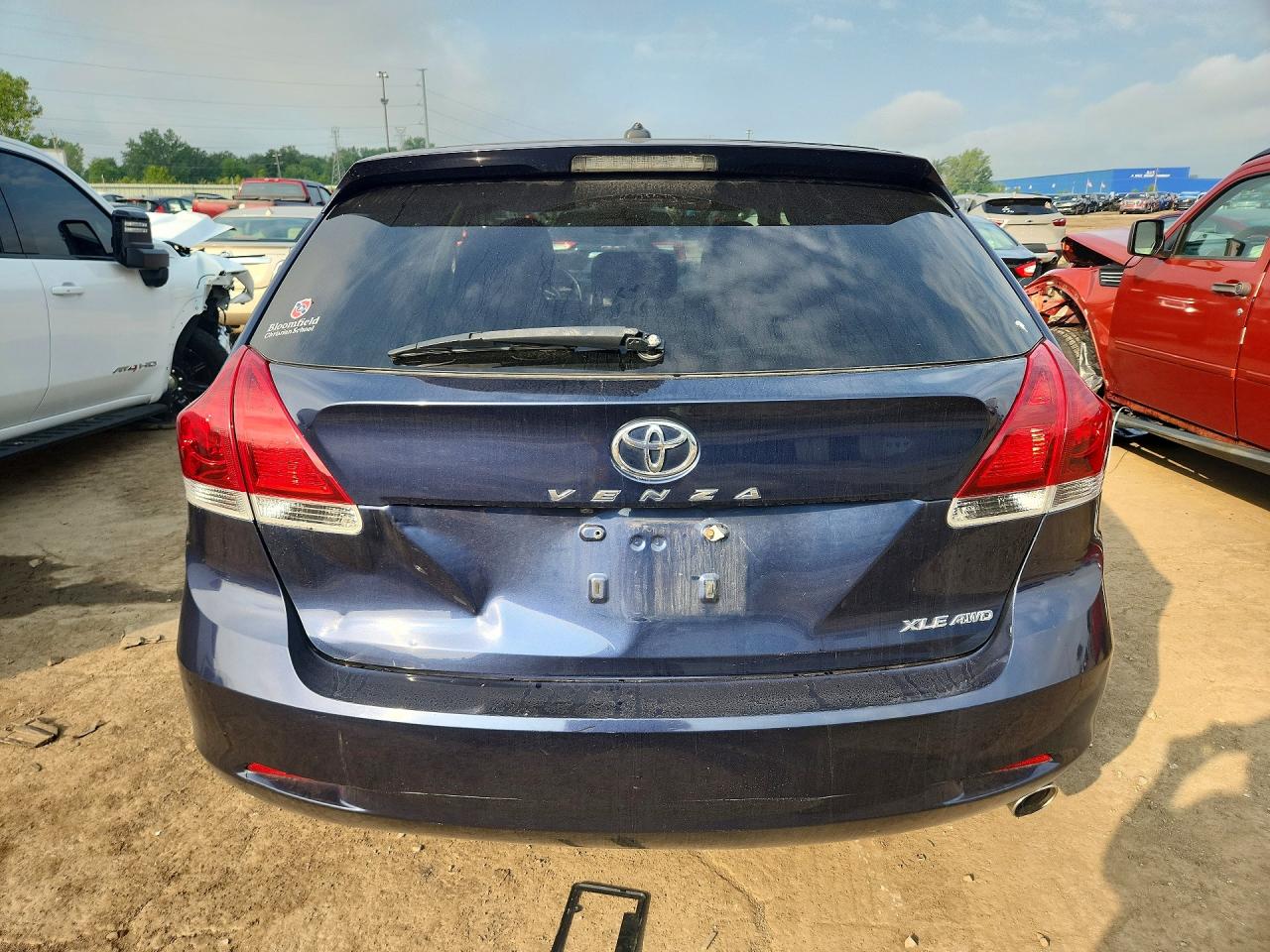 2015 Toyota Venza Xle Blue vin: 4T3BA3BB8FU067763