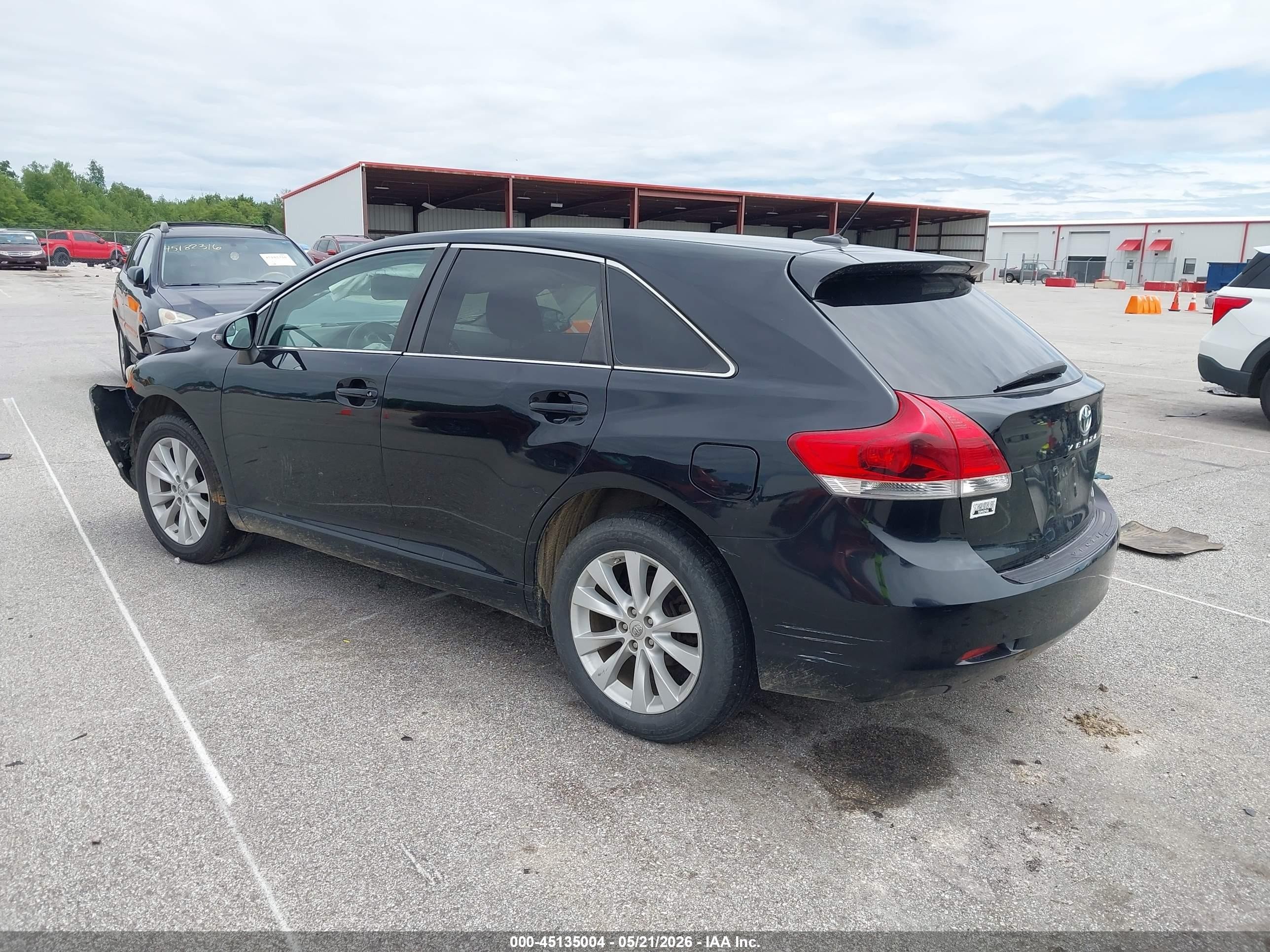 2015 Toyota Venza Le Black vin: 4T3BA3BB8FU070355