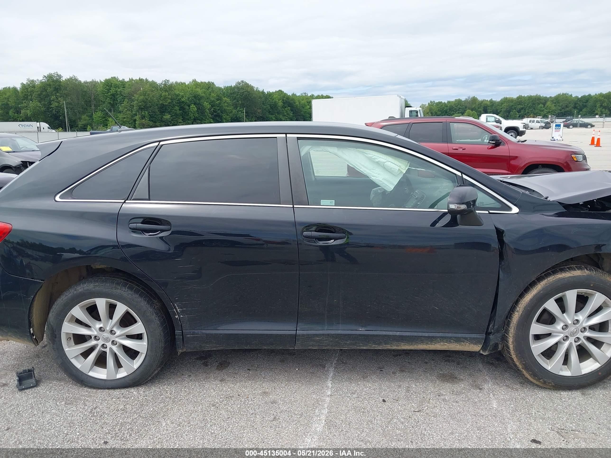 2015 Toyota Venza Le Black vin: 4T3BA3BB8FU070355