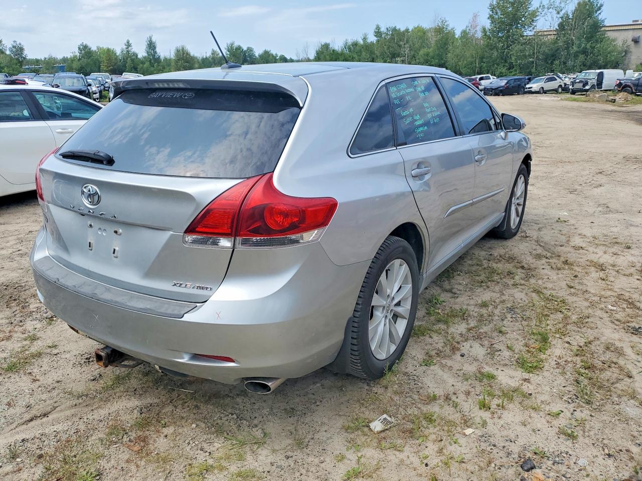 2015 Toyota Venza Le Gray vin: 4T3BA3BB8FU074101