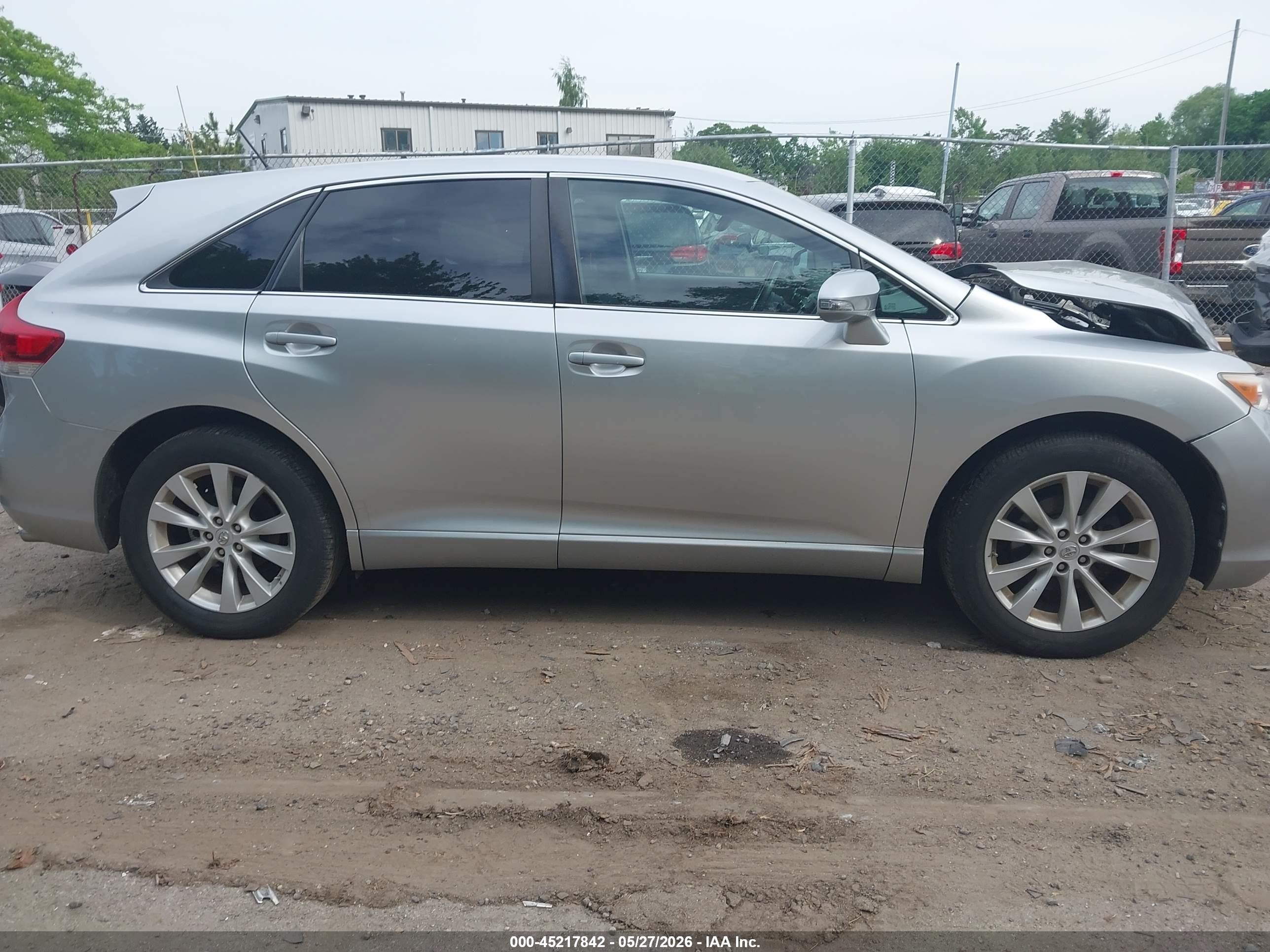 2015 Toyota Venza Le Silver vin: 4T3BA3BB8FU074406