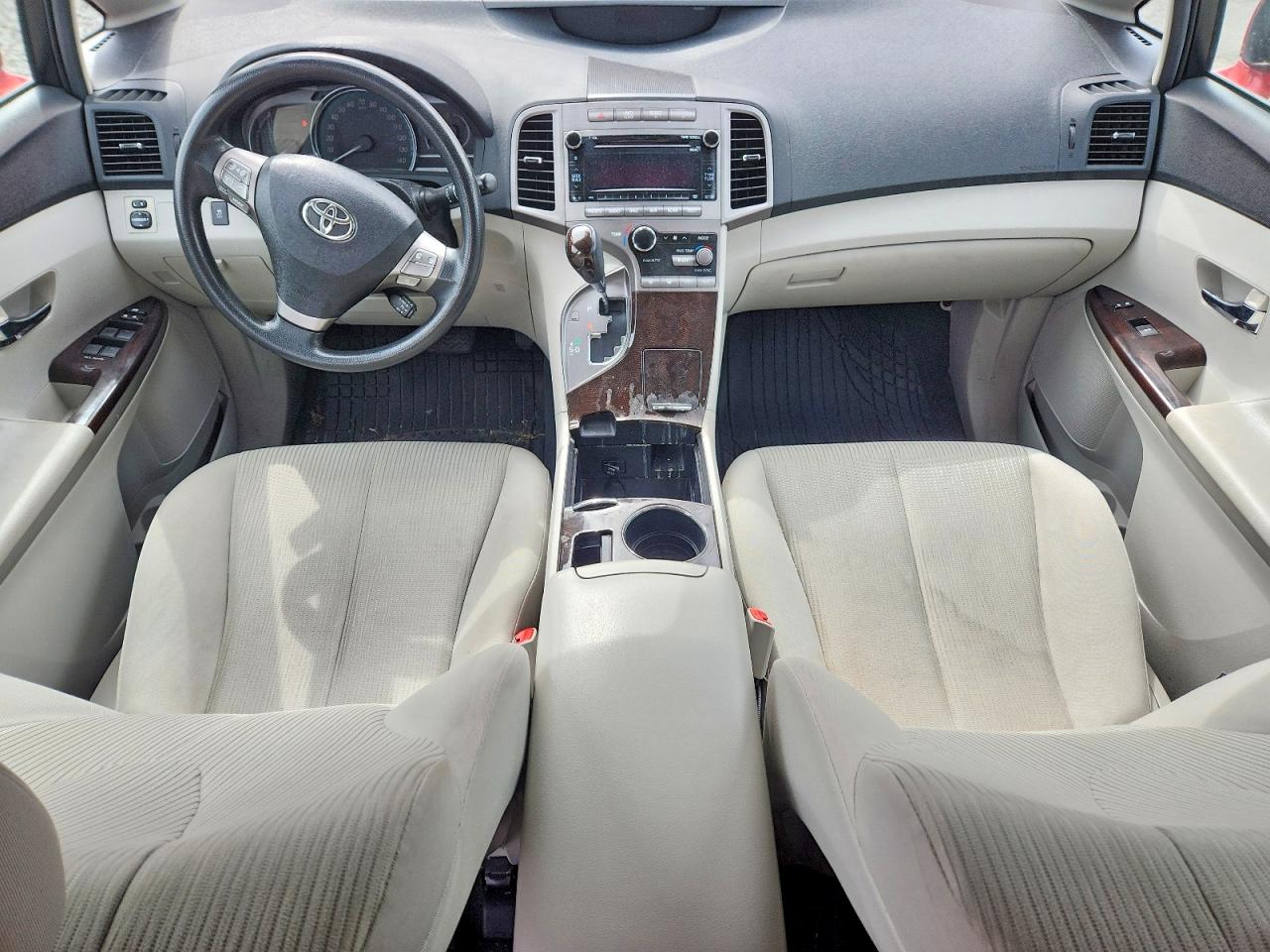 2010 Toyota Venza Awd 4cyl Red vin: 4T3BA3BB9AU009654