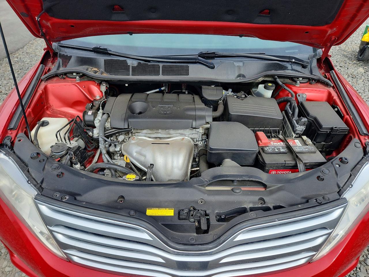 2010 Toyota Venza Awd 4cyl Red vin: 4T3BA3BB9AU009654