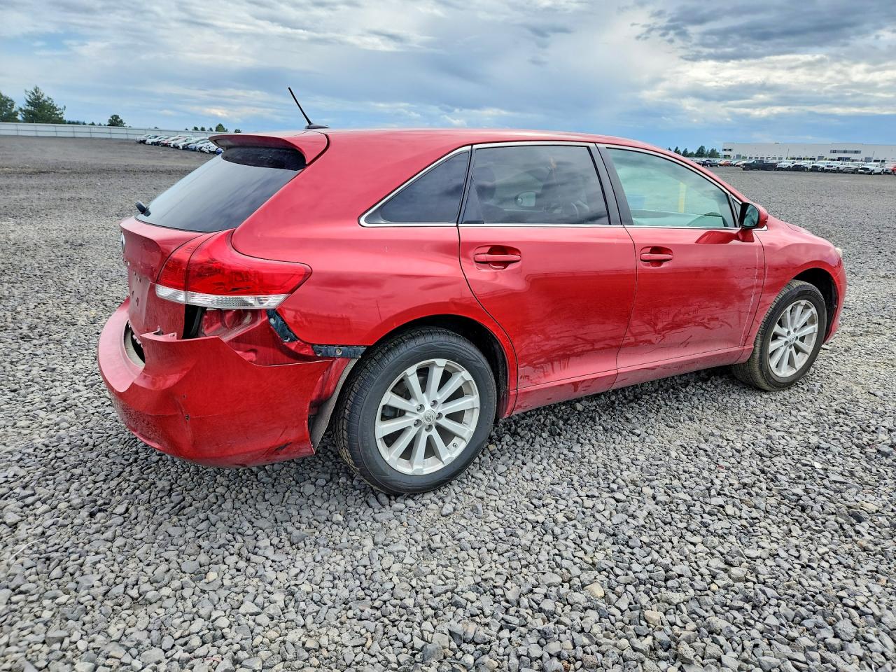 2010 Toyota Venza Awd 4cyl Red vin: 4T3BA3BB9AU009654