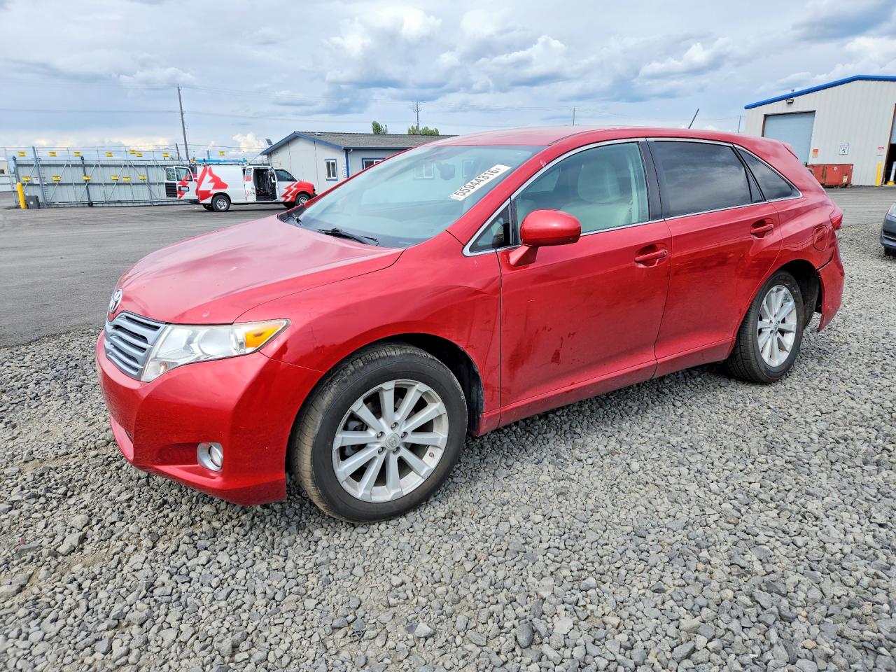 2010 Toyota Venza Awd 4cyl Red vin: 4T3BA3BB9AU009654