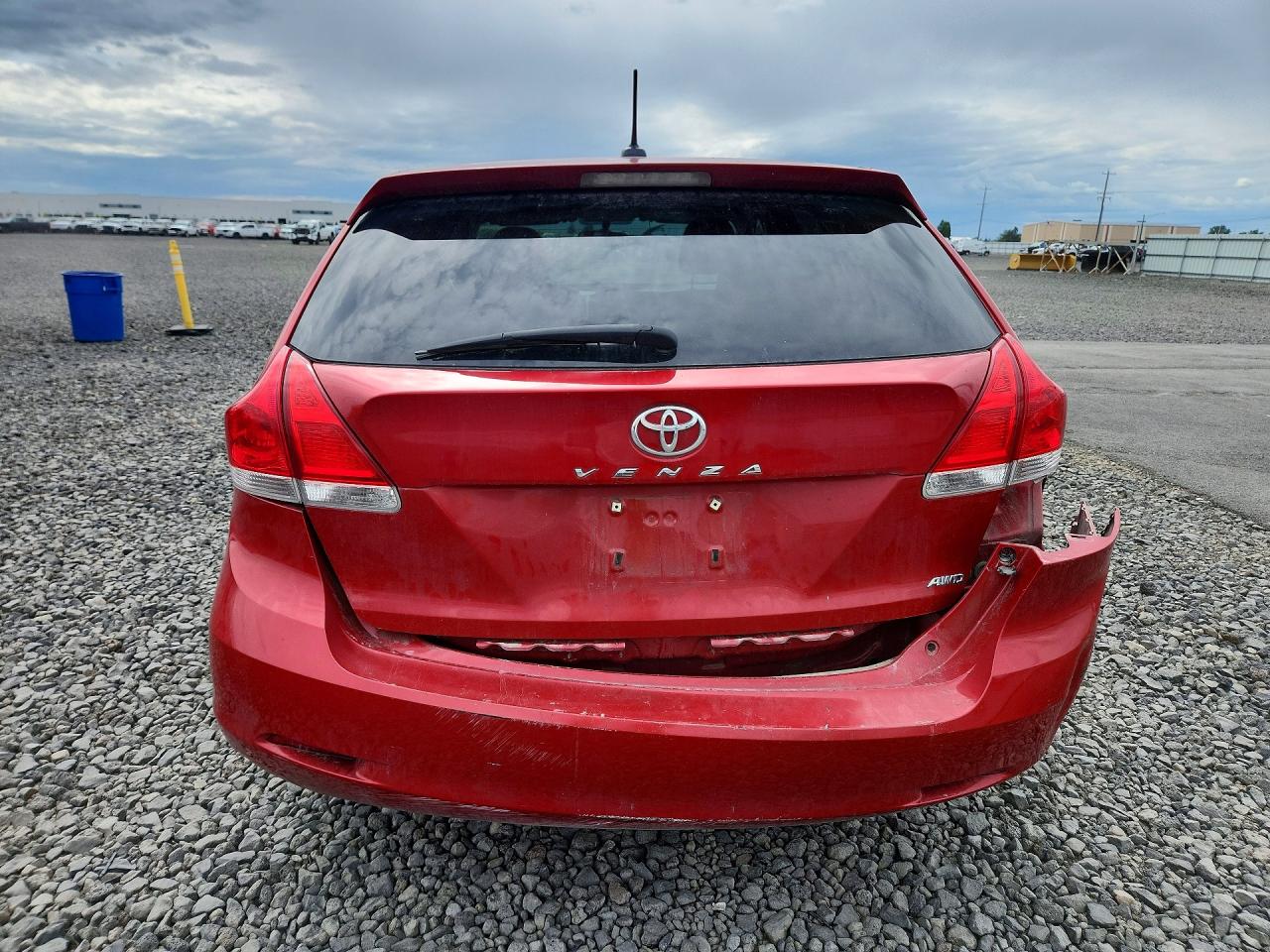 2010 Toyota Venza Awd 4cyl Red vin: 4T3BA3BB9AU009654