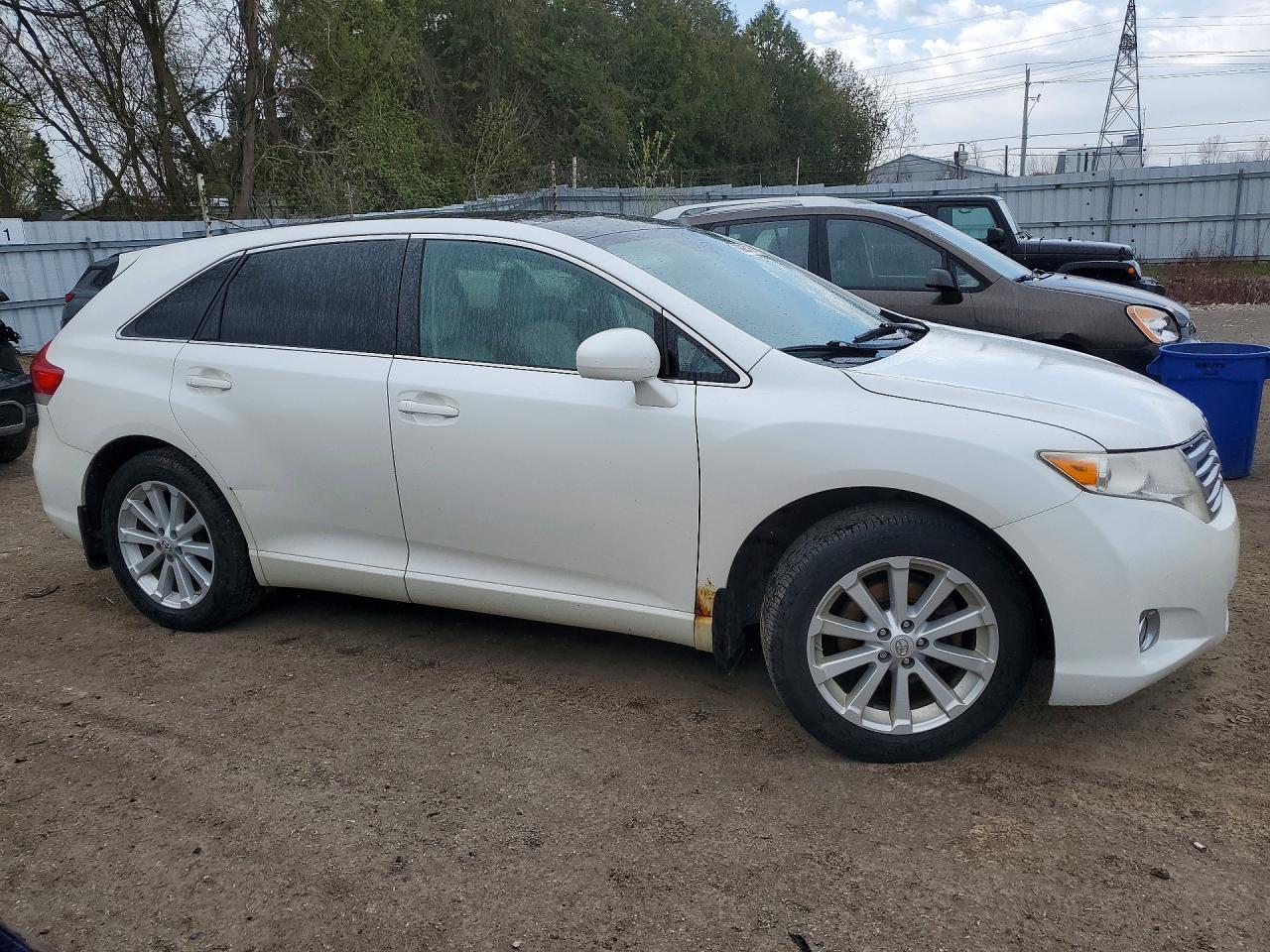2010 Toyota Venza Awd 4cyl White vin: 4T3BA3BB9AU016474