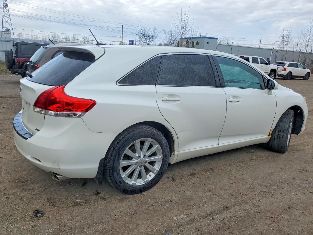 2010 Toyota Venza Awd 4cyl White vin: 4T3BA3BB9AU016474