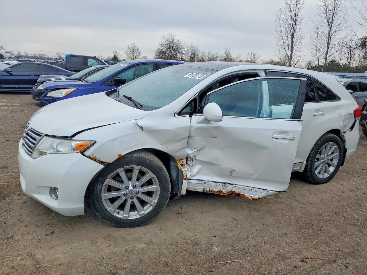 2010 Toyota Venza Awd 4cyl White vin: 4T3BA3BB9AU016474