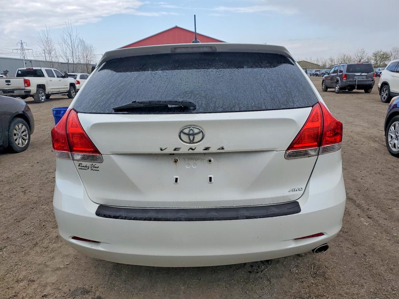 2010 Toyota Venza Awd 4cyl White vin: 4T3BA3BB9AU016474