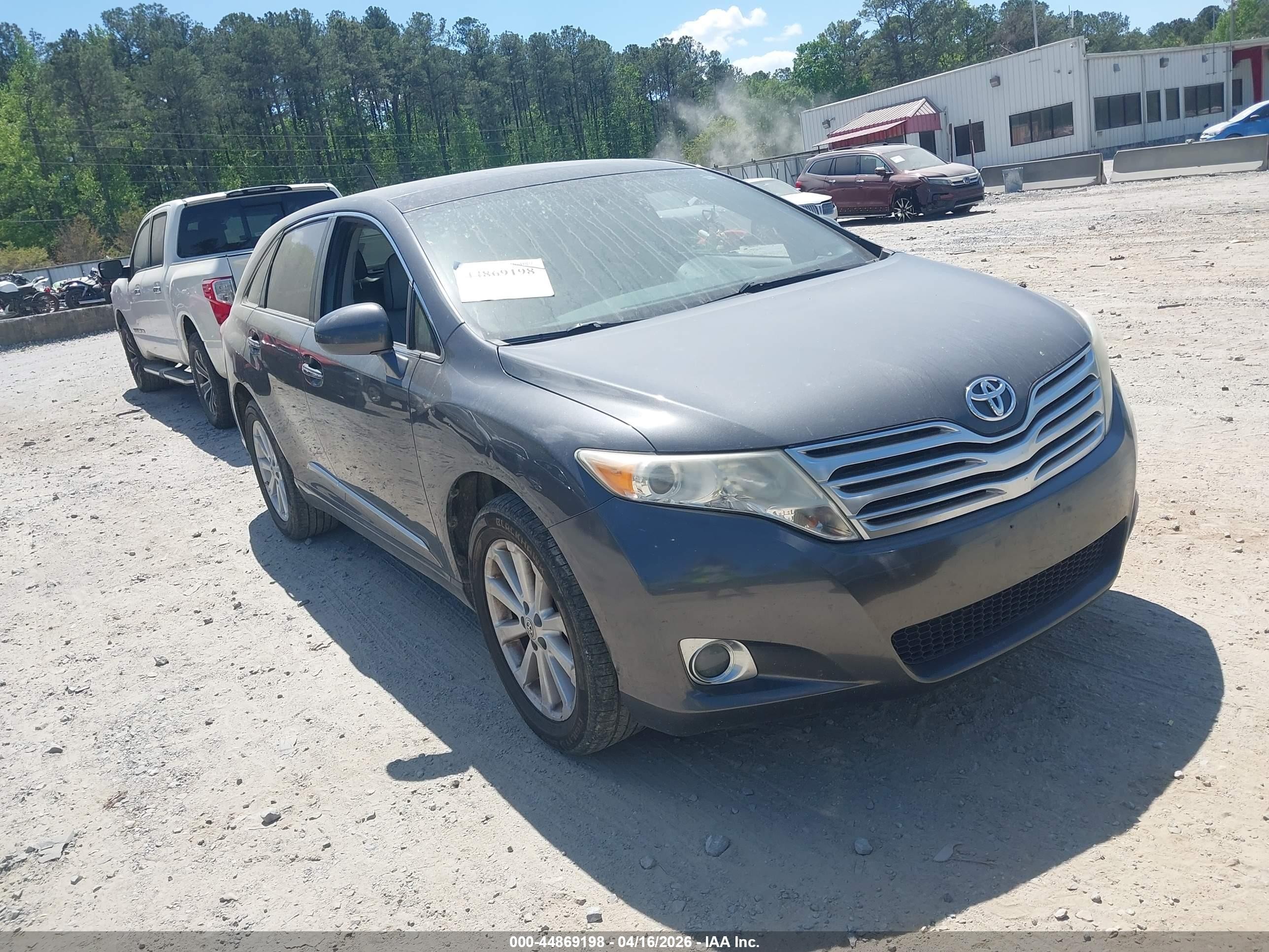 2012 Toyota Venza Xle Gray vin: 4T3BA3BB9CU031351