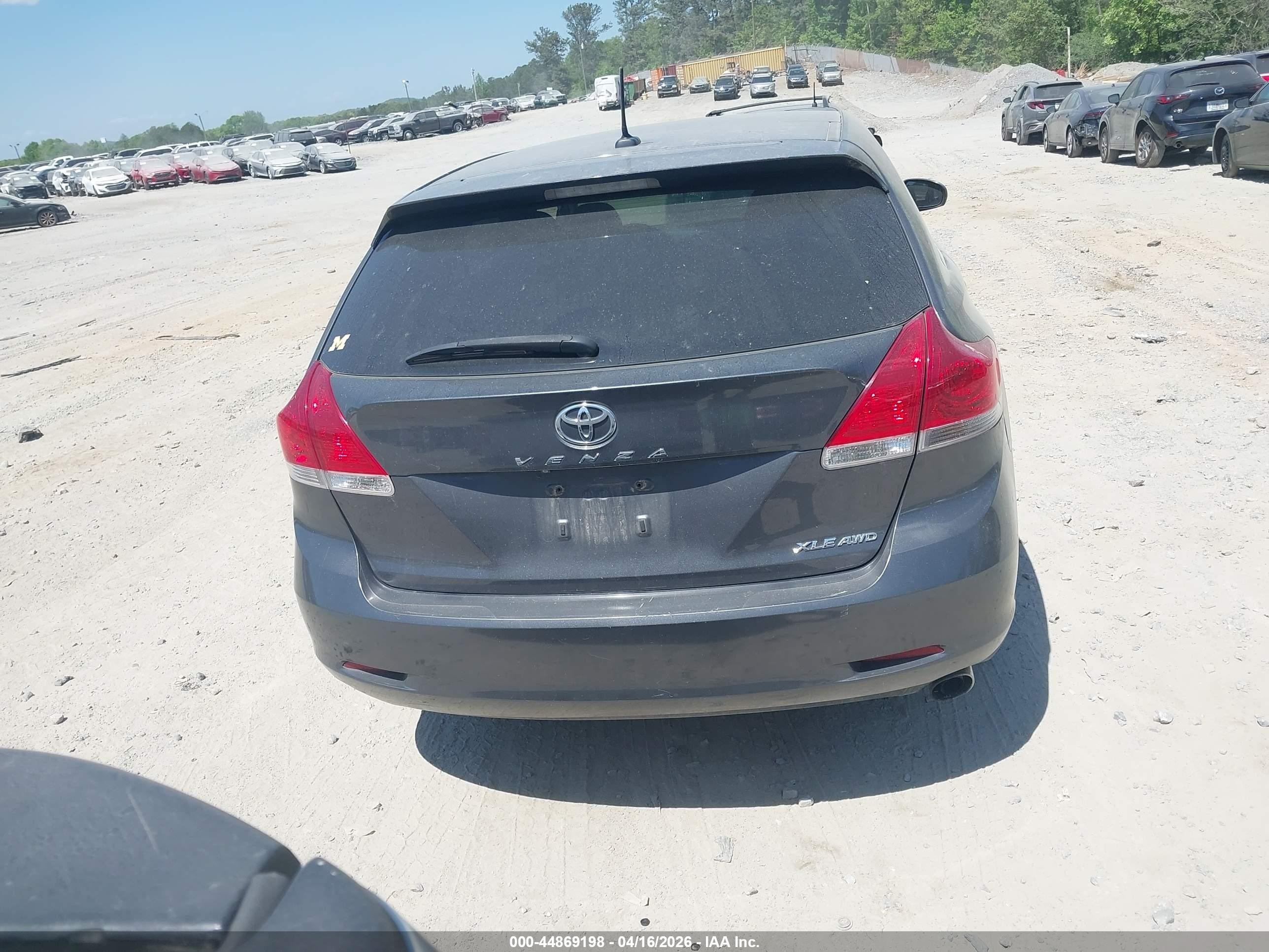 2012 Toyota Venza Xle Gray vin: 4T3BA3BB9CU031351