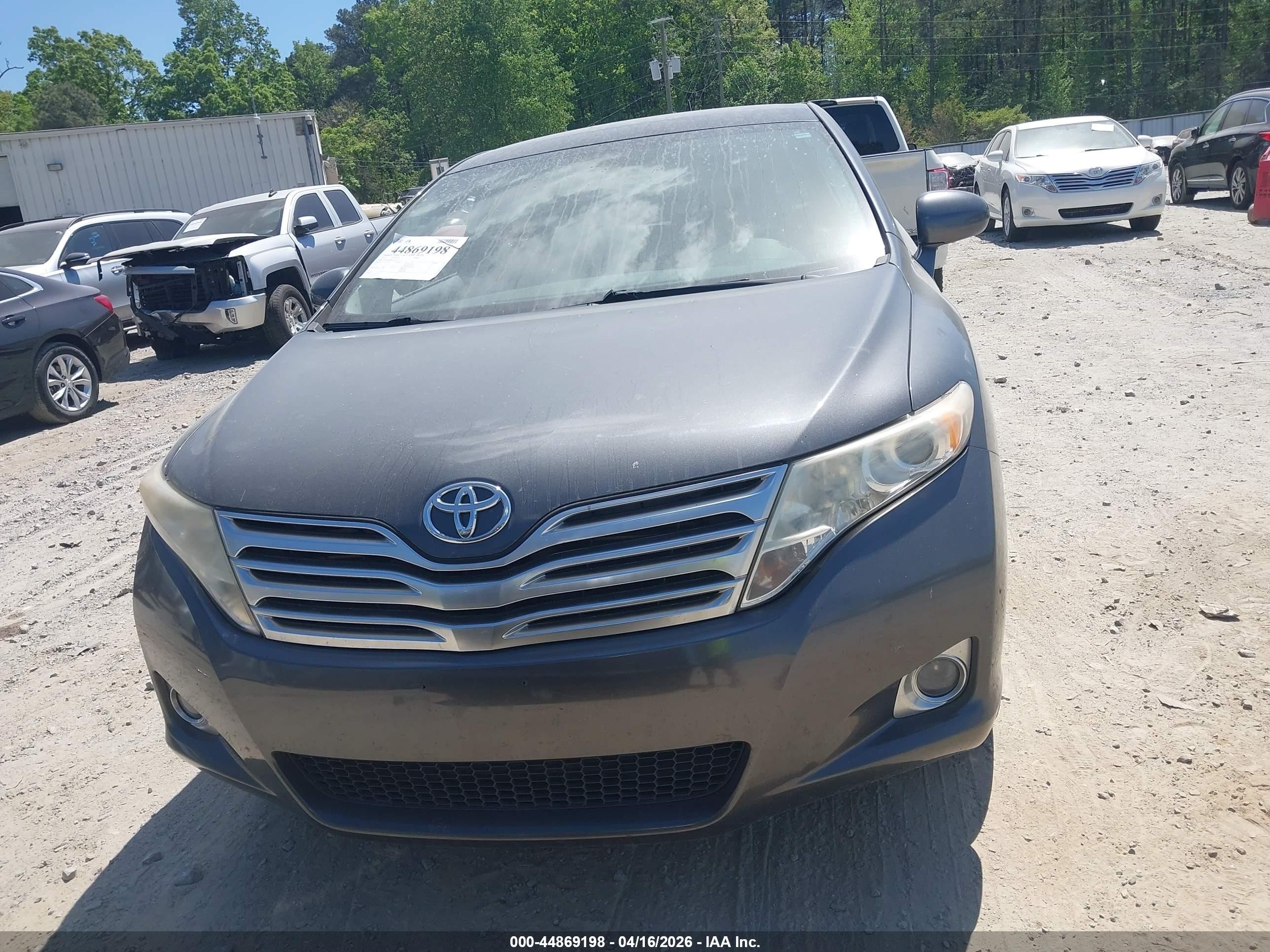 2012 Toyota Venza Xle Gray vin: 4T3BA3BB9CU031351