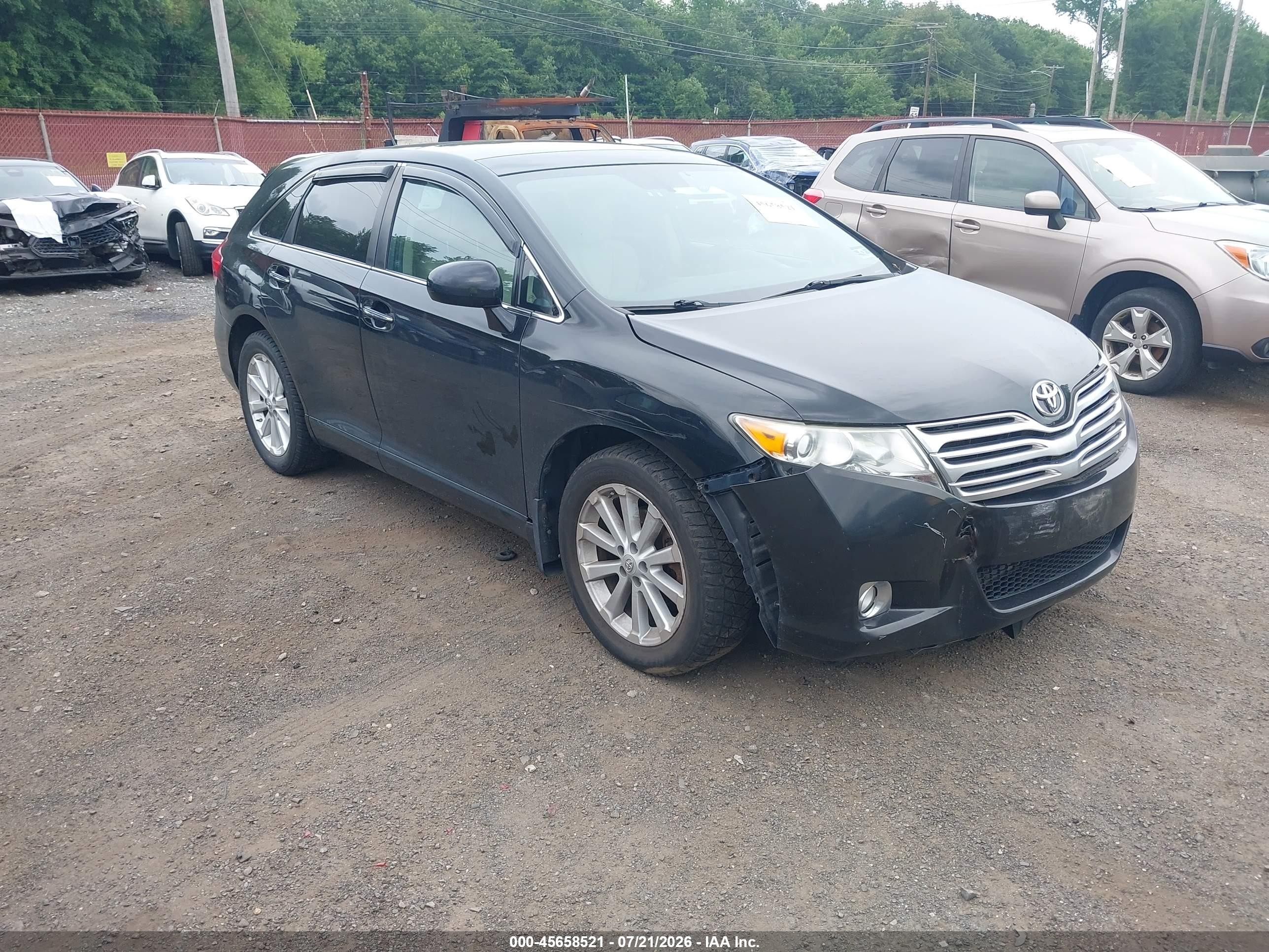 2012 Toyota Venza Xle Black vin: 4T3BA3BB9CU033777