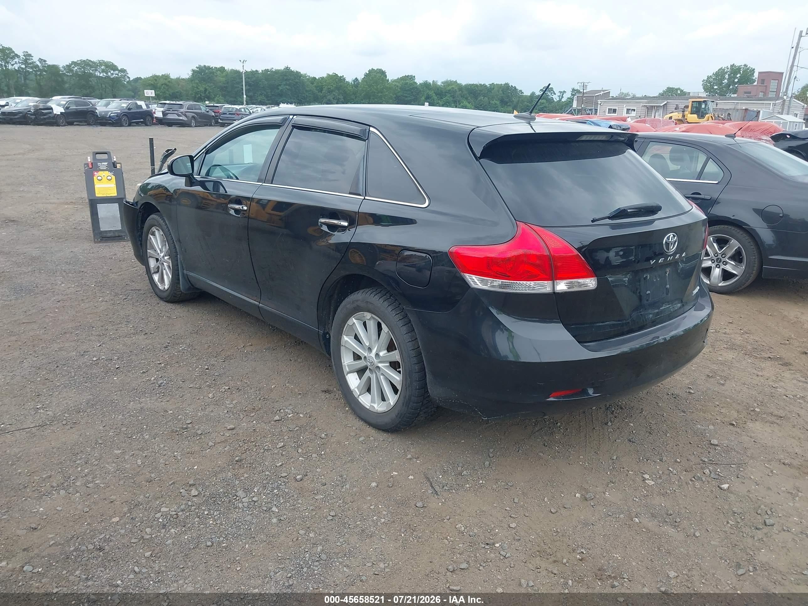 2012 Toyota Venza Xle Black vin: 4T3BA3BB9CU033777