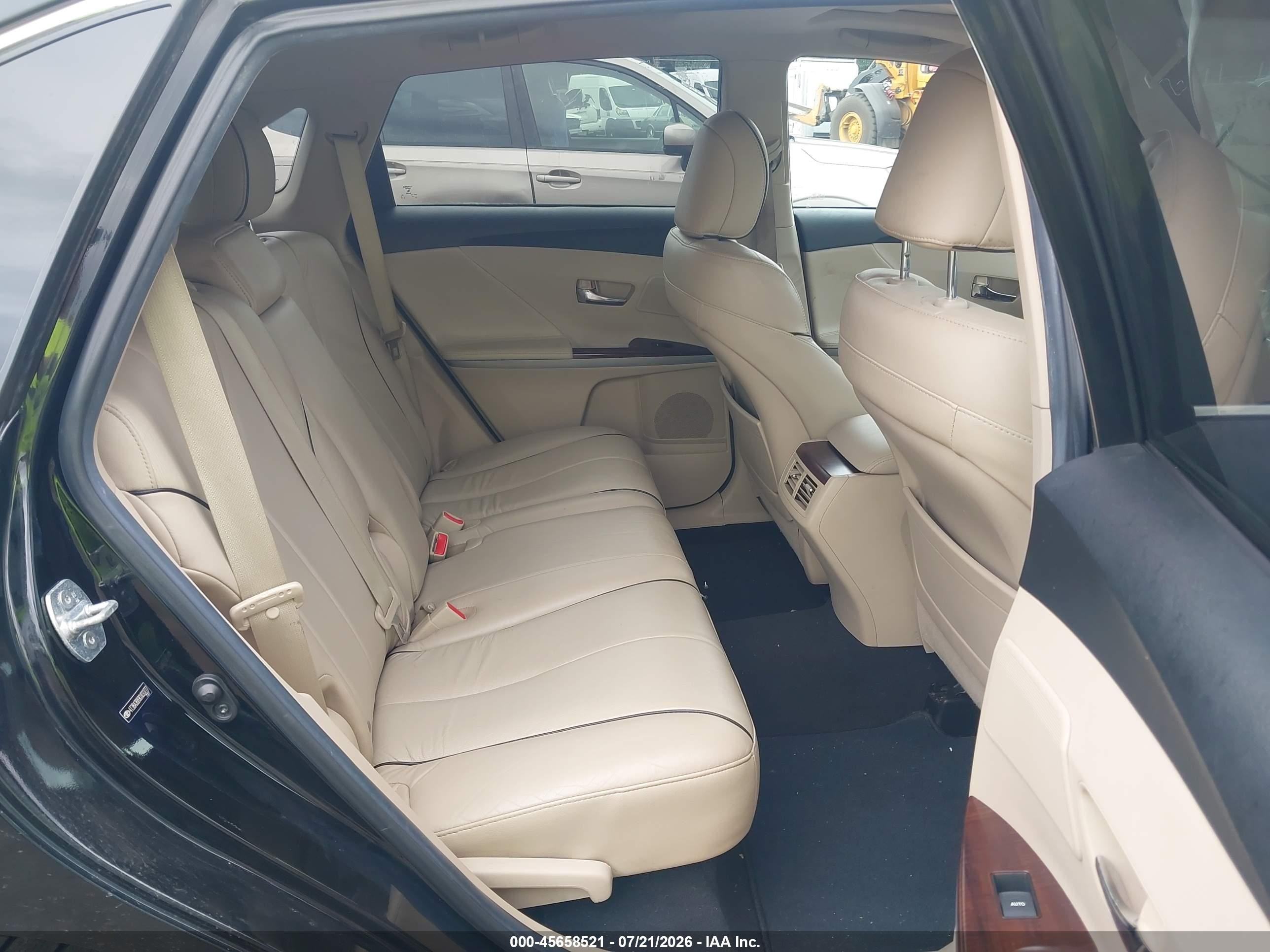2012 Toyota Venza Xle Black vin: 4T3BA3BB9CU033777
