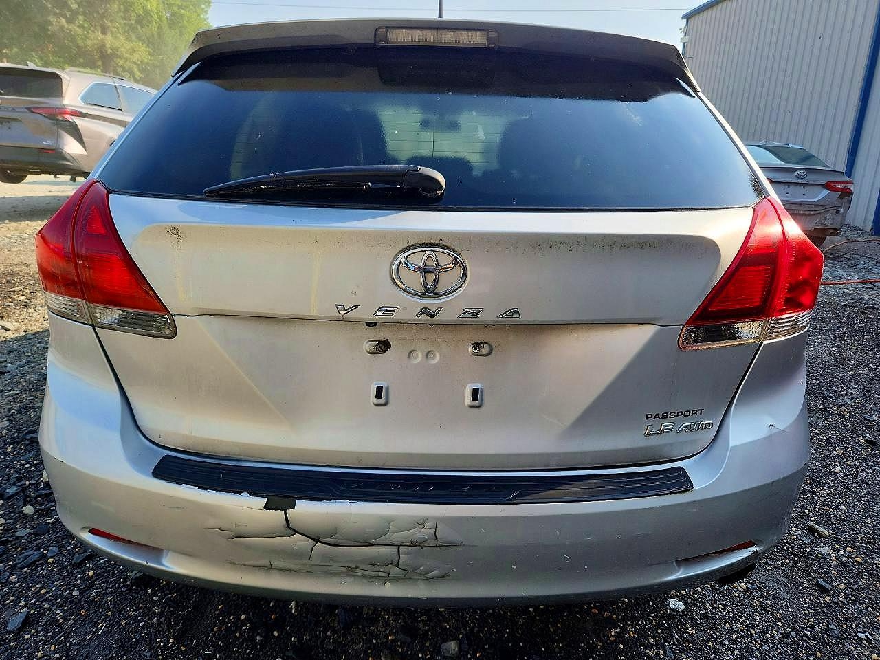 2013 Toyota Venza Le Silver vin: 4T3BA3BB9DU039208