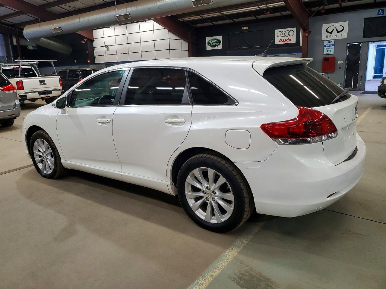 2013 Toyota Venza Le Белый vin: 4T3BA3BB9DU040990