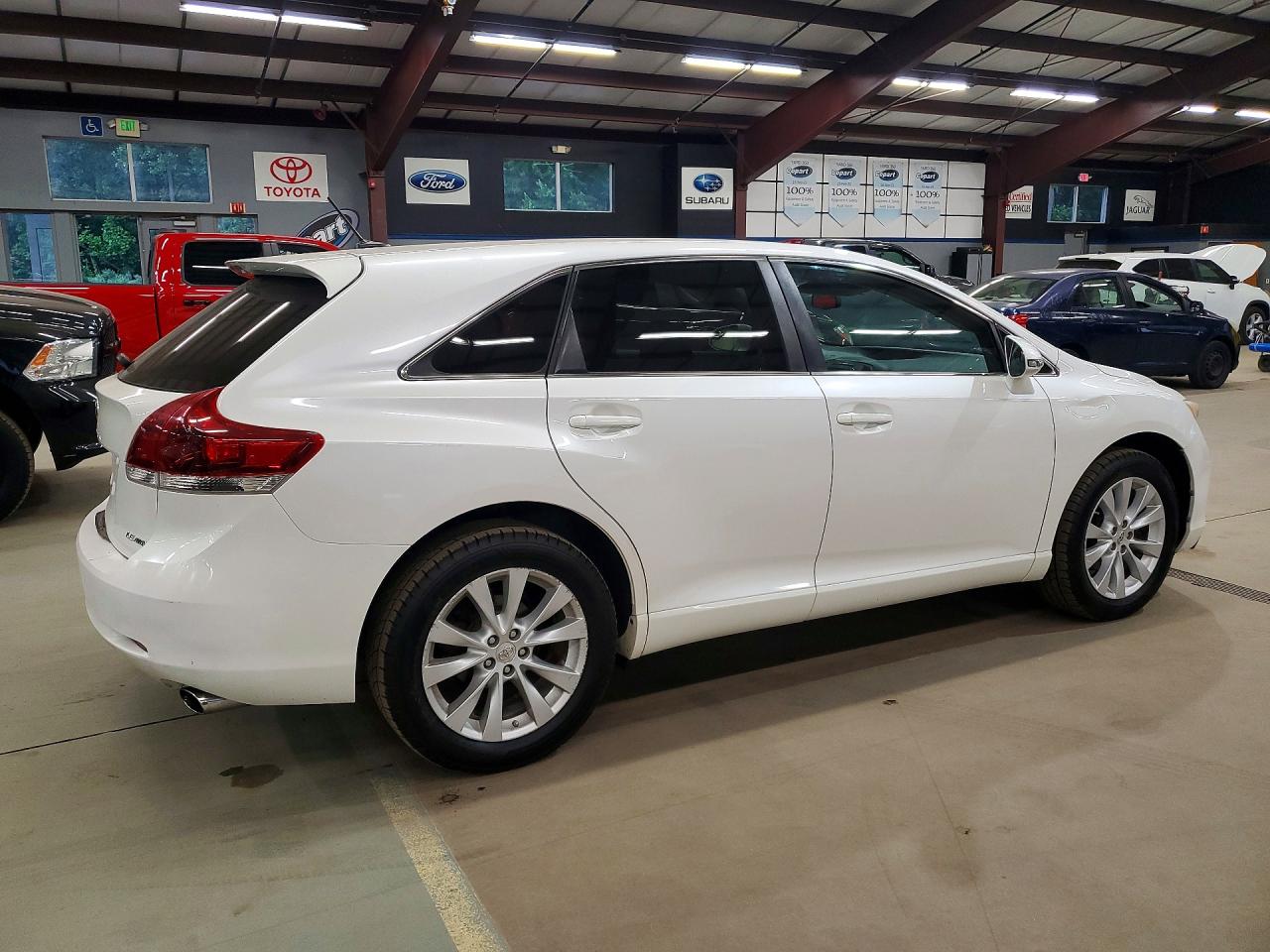 2013 Toyota Venza Le Белый vin: 4T3BA3BB9DU040990