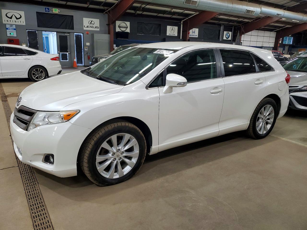 2013 Toyota Venza Le Белый vin: 4T3BA3BB9DU040990