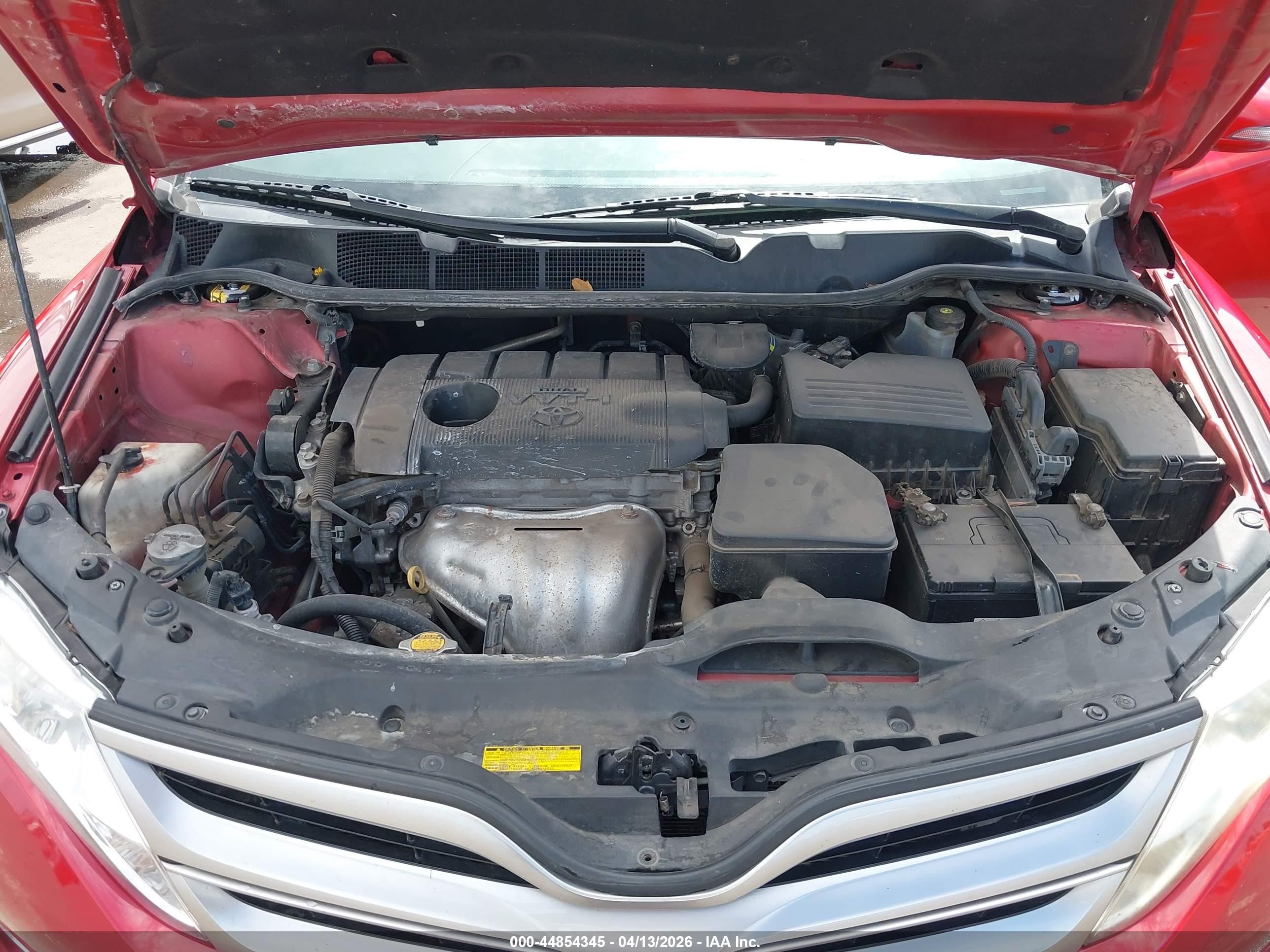 2013 Toyota Venza Le Red vin: 4T3BA3BB9DU041802