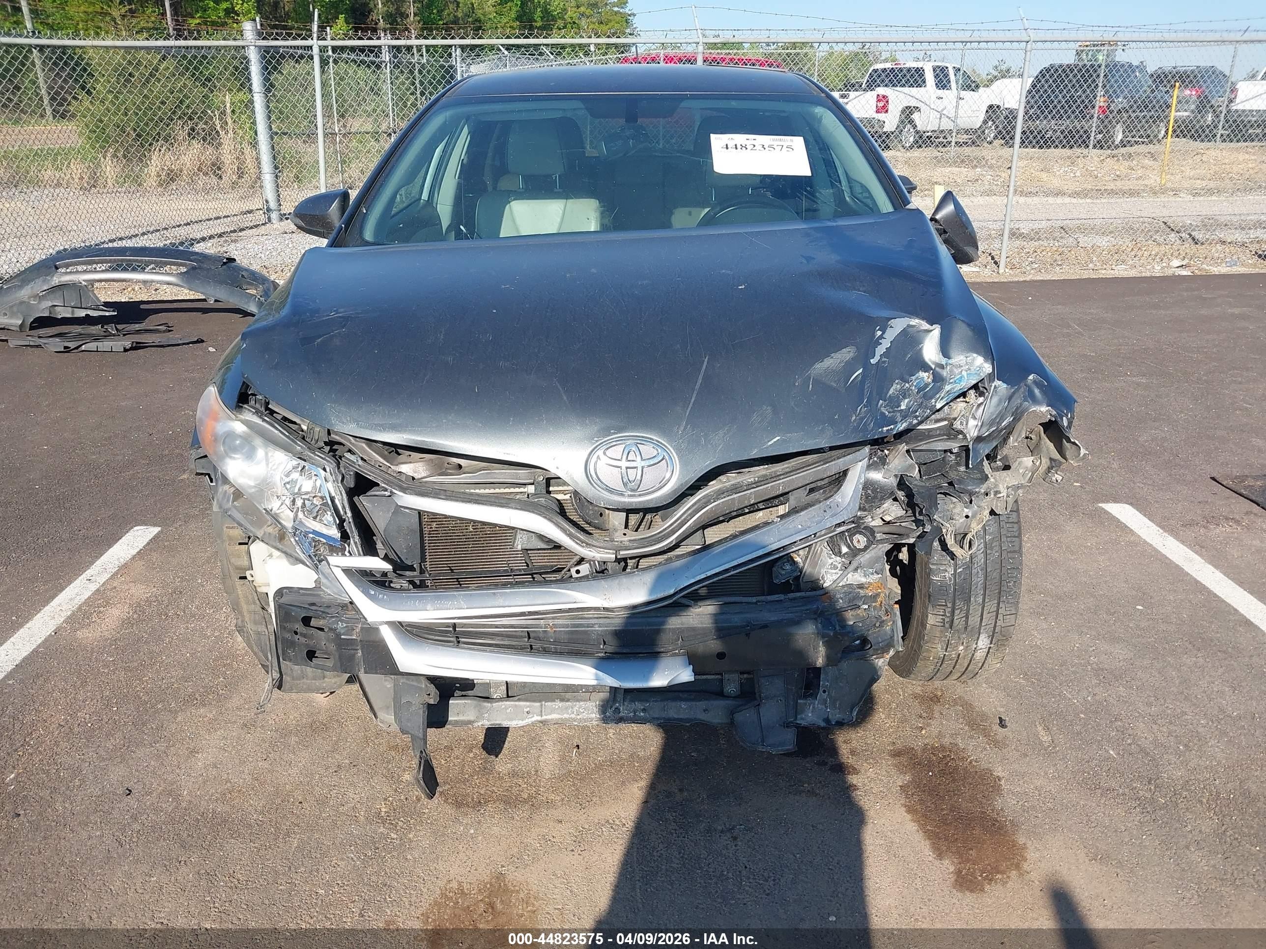 2014 Toyota Venza Xle Серый vin: 4T3BA3BB9EU063235