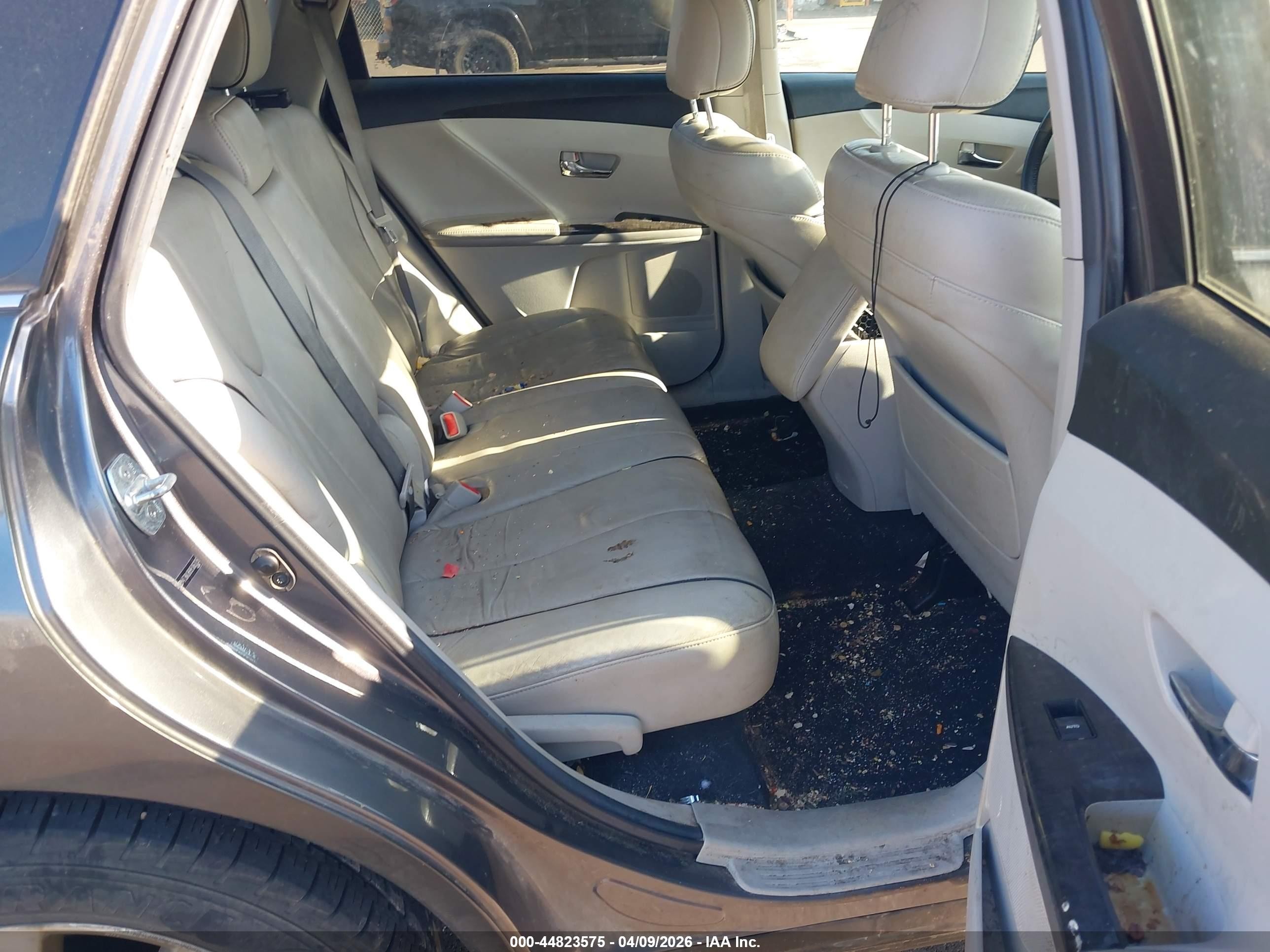 2014 Toyota Venza Xle Серый vin: 4T3BA3BB9EU063235