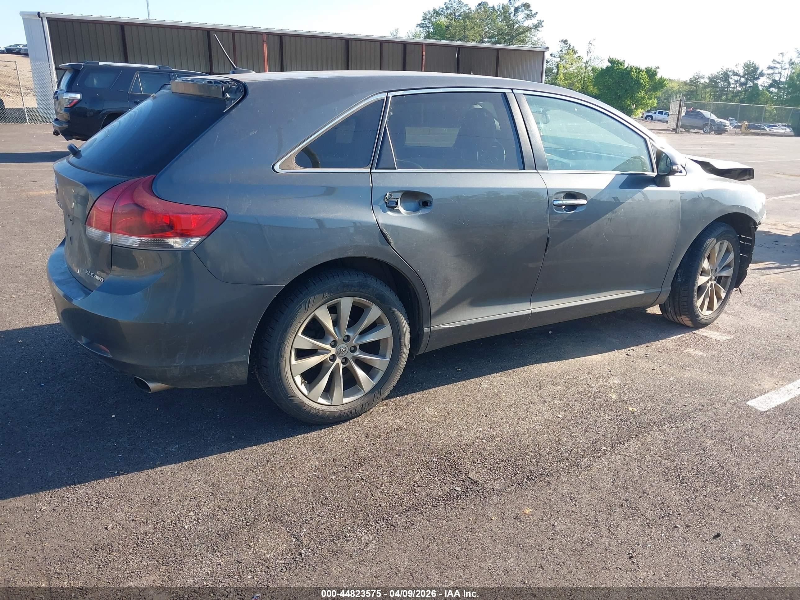 2014 Toyota Venza Xle Серый vin: 4T3BA3BB9EU063235