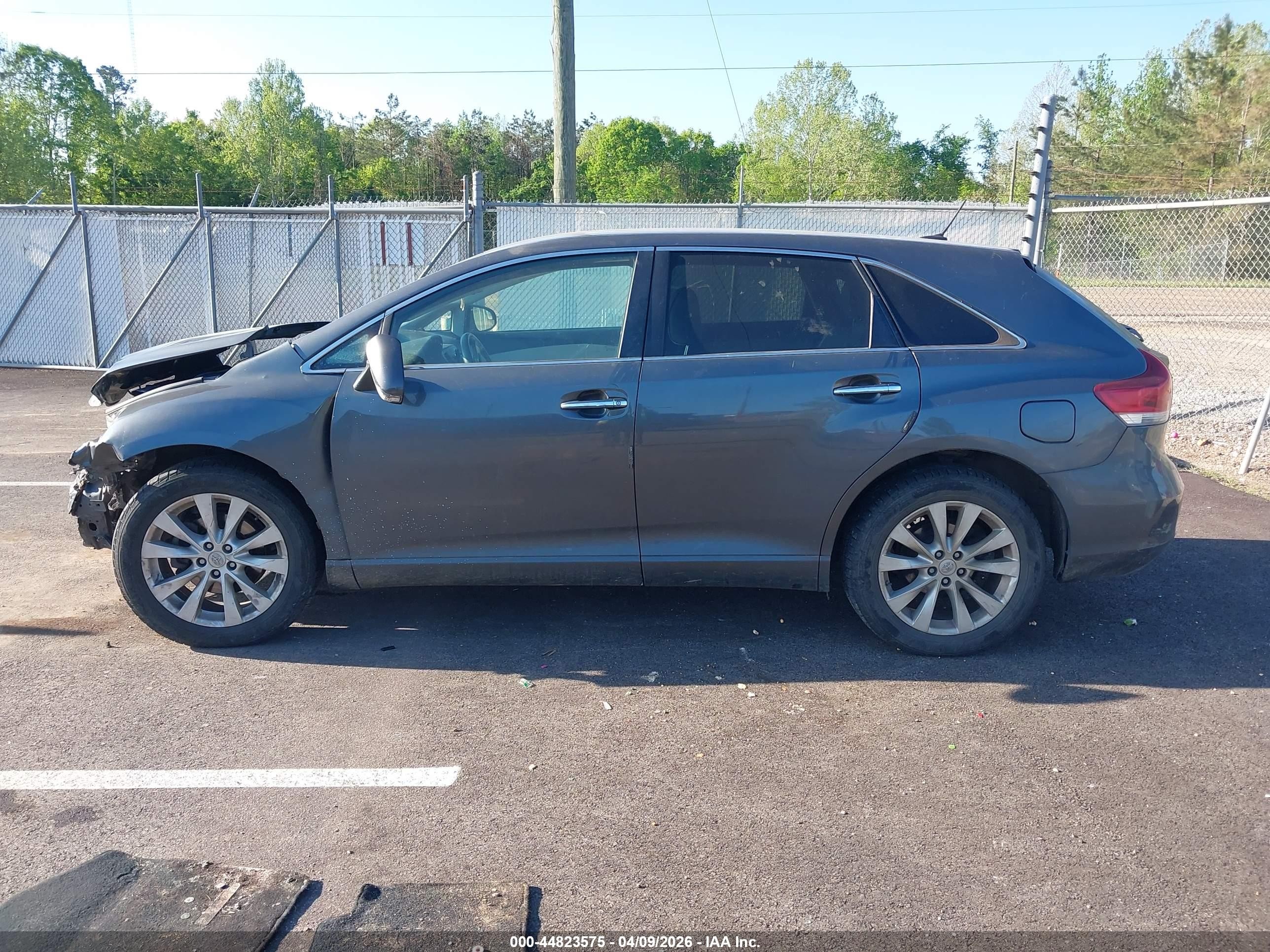 2014 Toyota Venza Xle Серый vin: 4T3BA3BB9EU063235