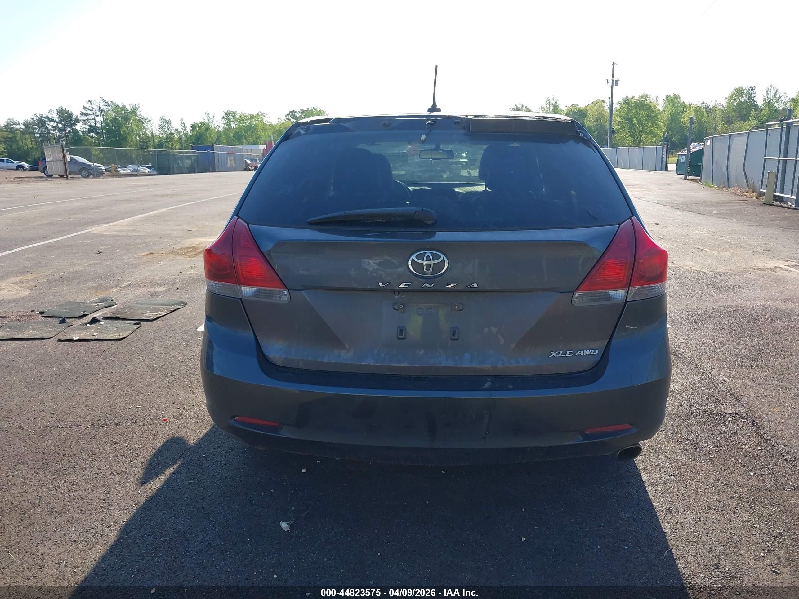 2014 Toyota Venza Xle Серый vin: 4T3BA3BB9EU063235